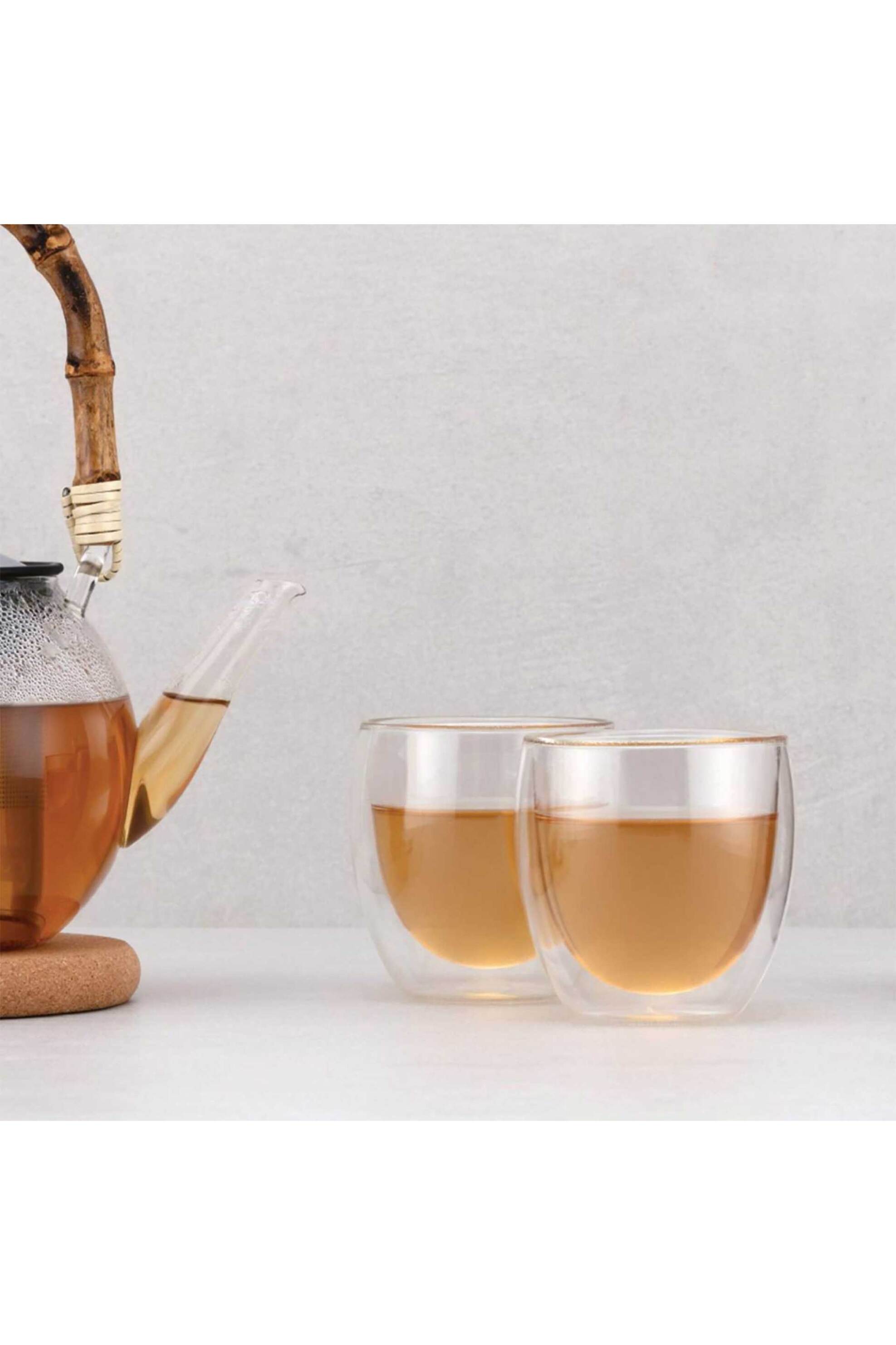 Bodum σετ ποτήρια double wall 250 ml διάφανο "Pavina" (2 τεμάχια) - 4558-10 φωτογραφία