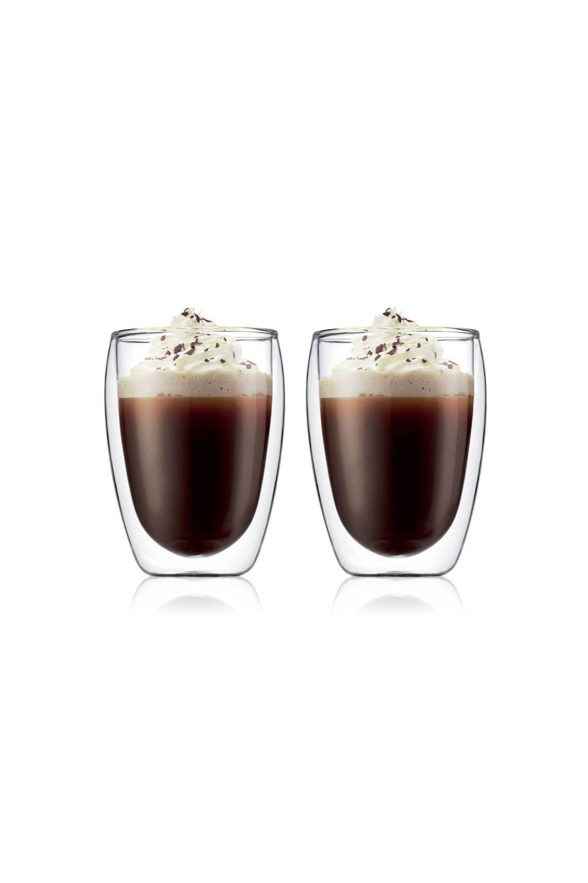 BODUM Bodum σετ ποτήρια double wall 350 ml διάφανο "Pavina" (2 τεμάχια) - 4559-10