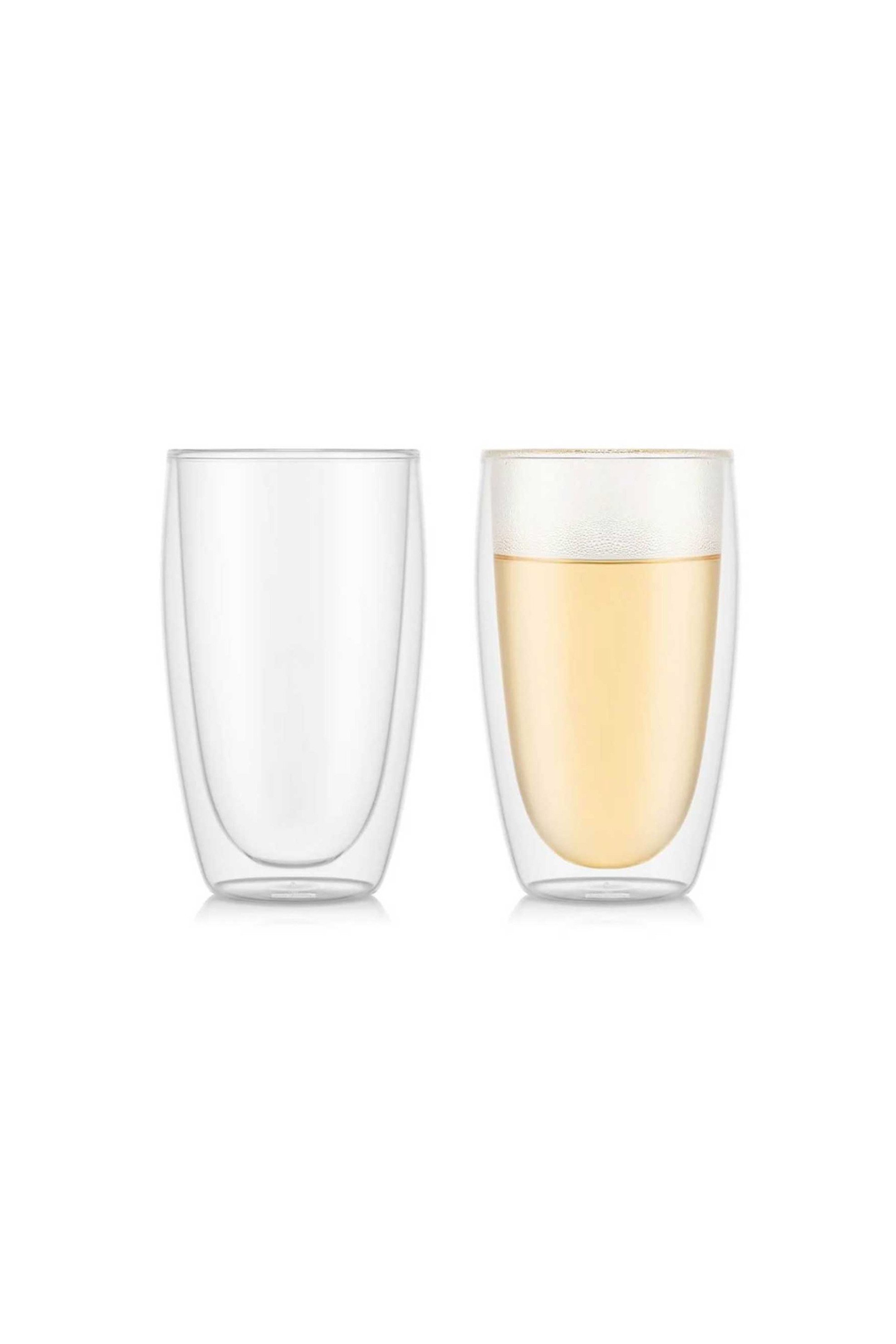 BODUM Bodum σετ ποτήρια double wall 450 ml διάφανο "Pavina" (2 τεμάχια) - 4560-10