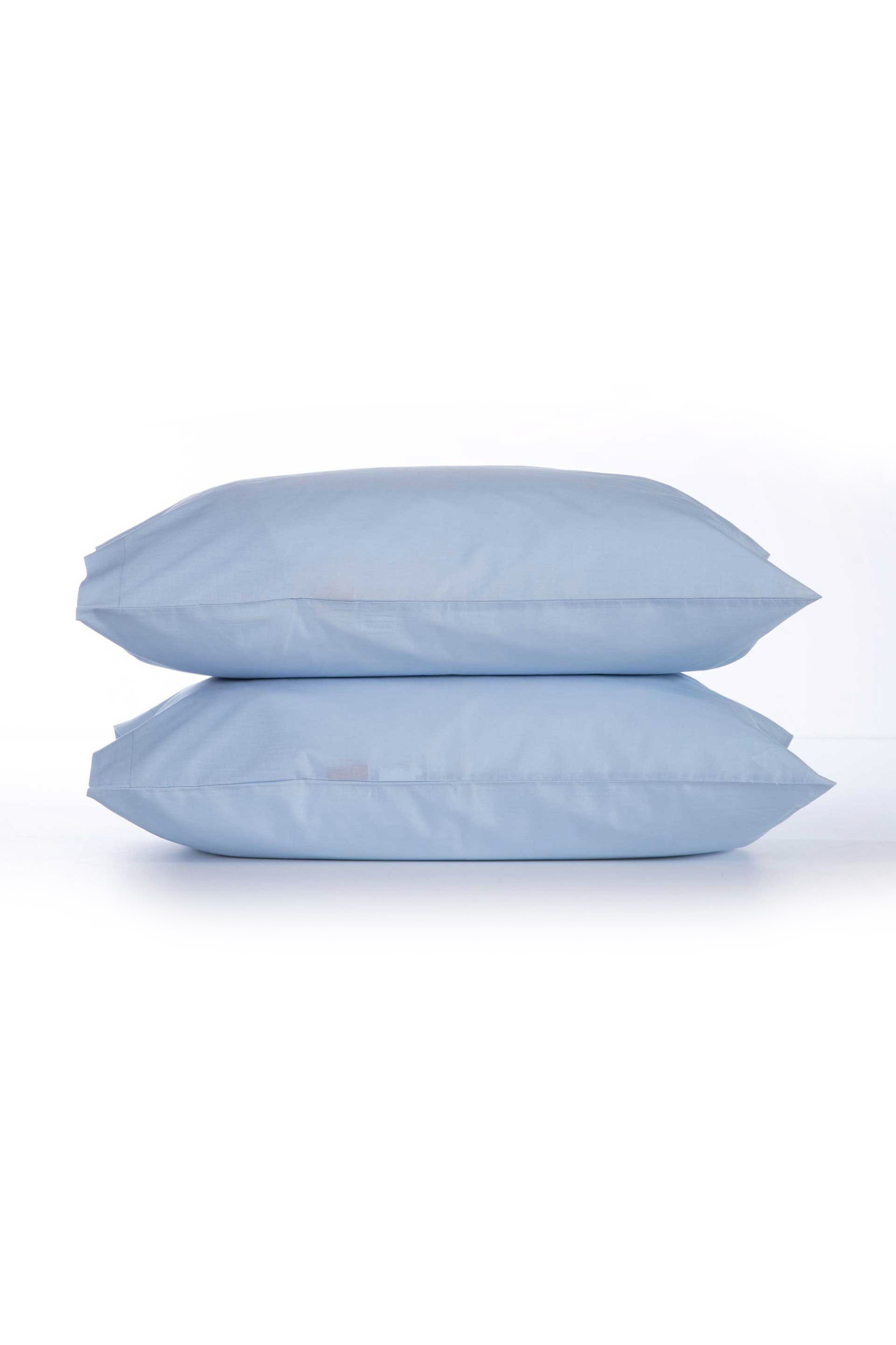 NEF-NEF HOMEWARE NEF-NEF σετ μαξιλαροθήκες "Basic 52 x 72 cm (2 τεμάχια) - 011712 Μπλε Ανοιχτό