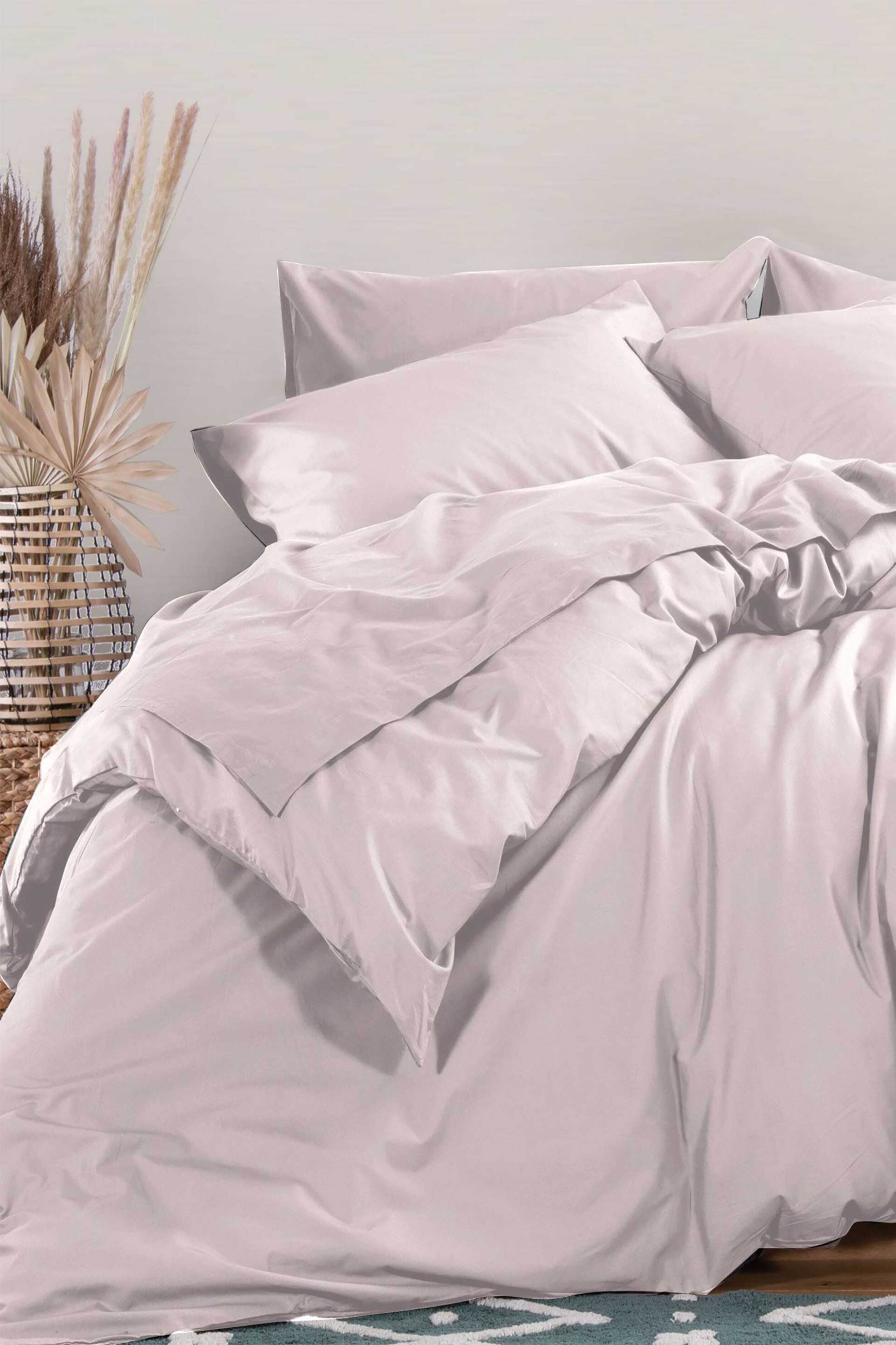NEF-NEF HOMEWARE NEF-NEF παπλωματοθήκη μονή μονόχρωμη "Basic-22" 160 x 240 cm - 029297 Εκρού