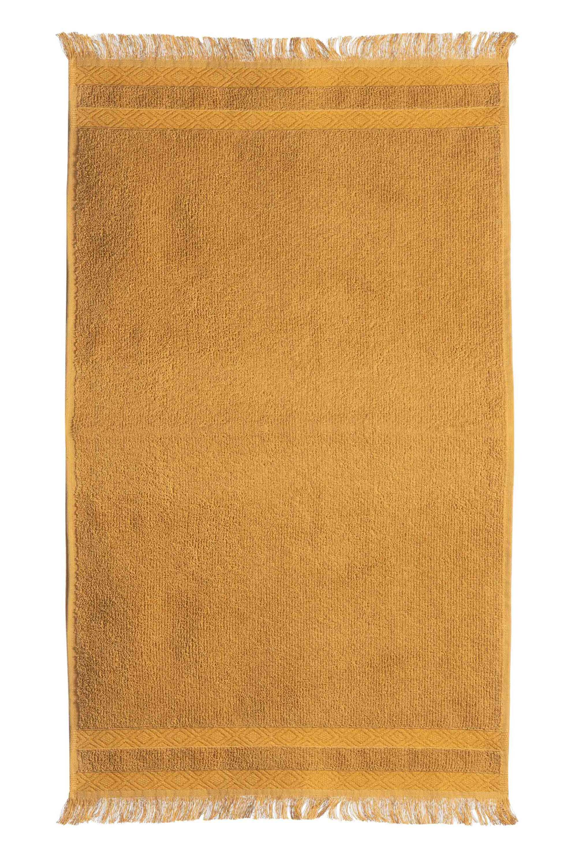 NEF-NEF πετσέτα σώματος "Honor" 70 x 140 cm - 036664 Μουσταρδί