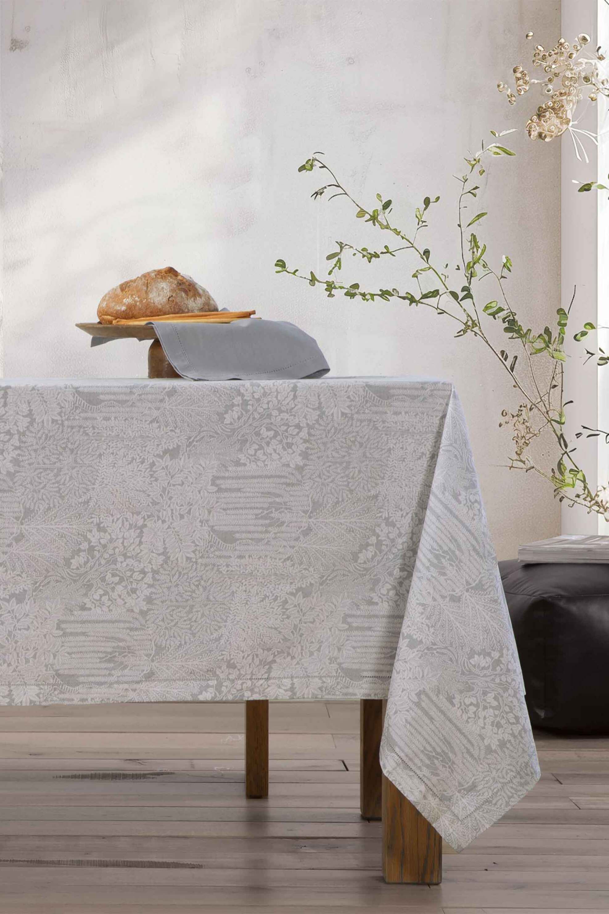 NEF-NEF HOMEWARE NEF-NEF τραπεζομάντηλο "Thron" 150 x 300 cm - 036171 Γκρι
