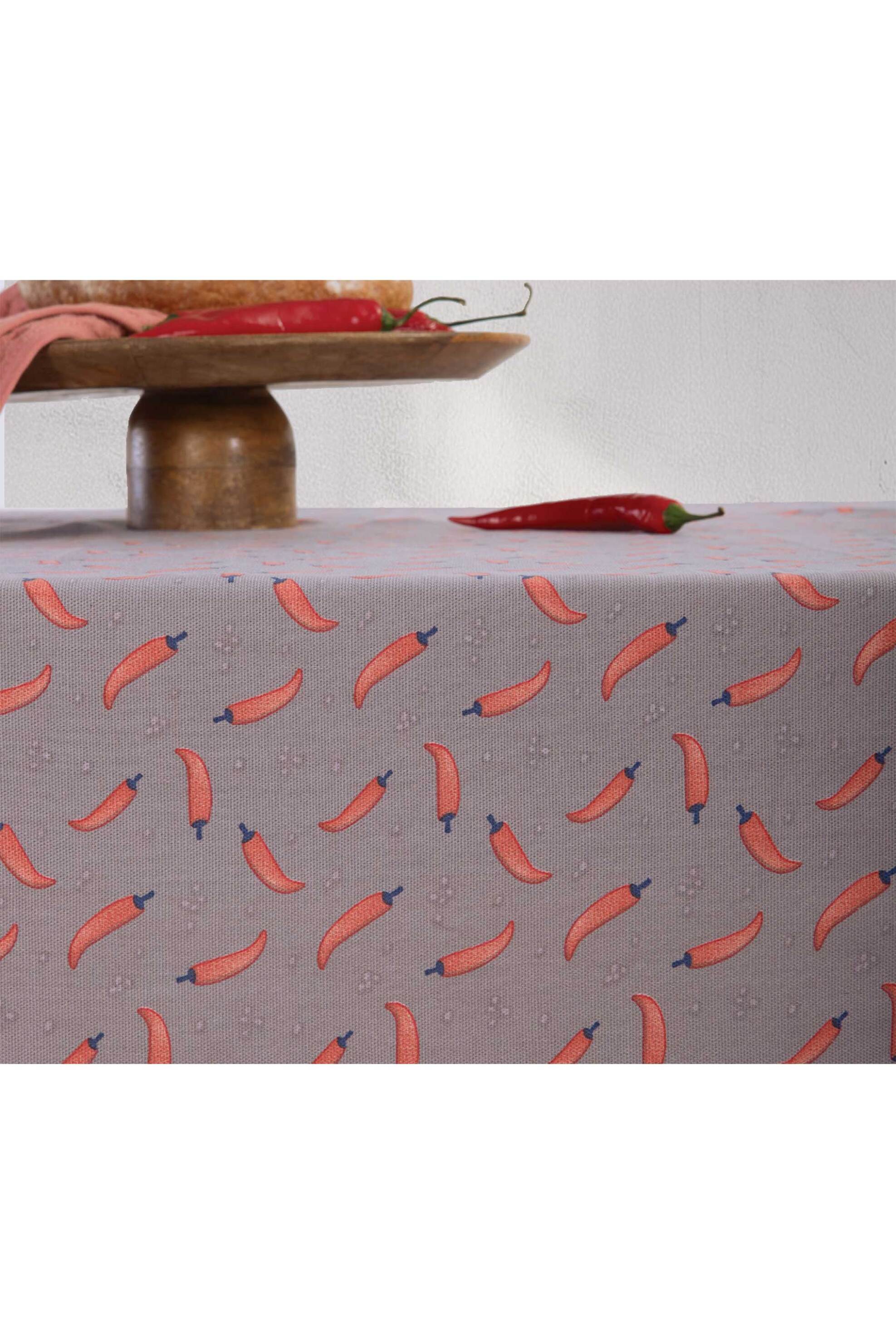 NEF-NEF τραπεζομάντηλο "Peppers" 140 x 240 cm - 036386 Γκρι φωτογραφία