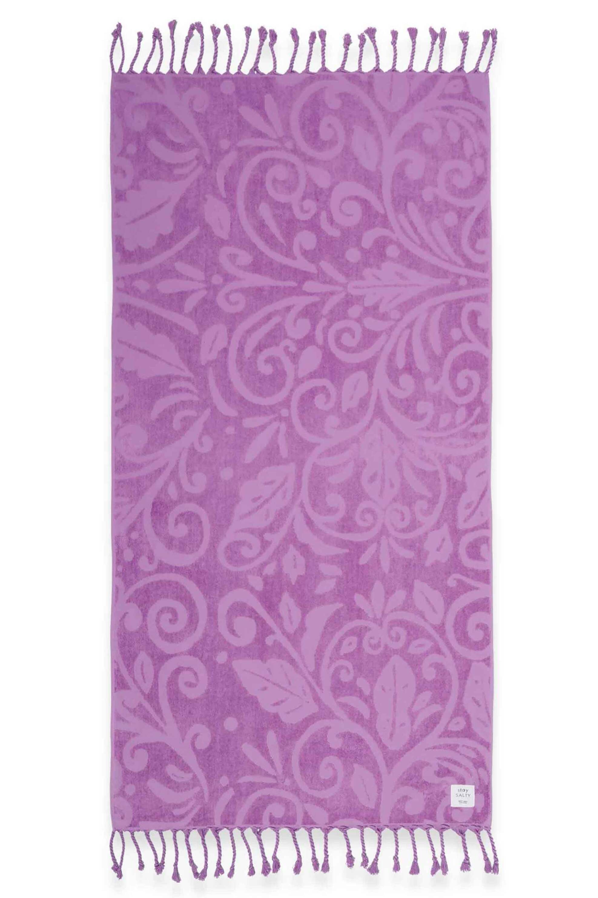 NEF-NEF HOMEWARE NEF-NEF πετσέτα θαλάσσης 80 x 160 cm "Veronia" - 037726 Μοβ