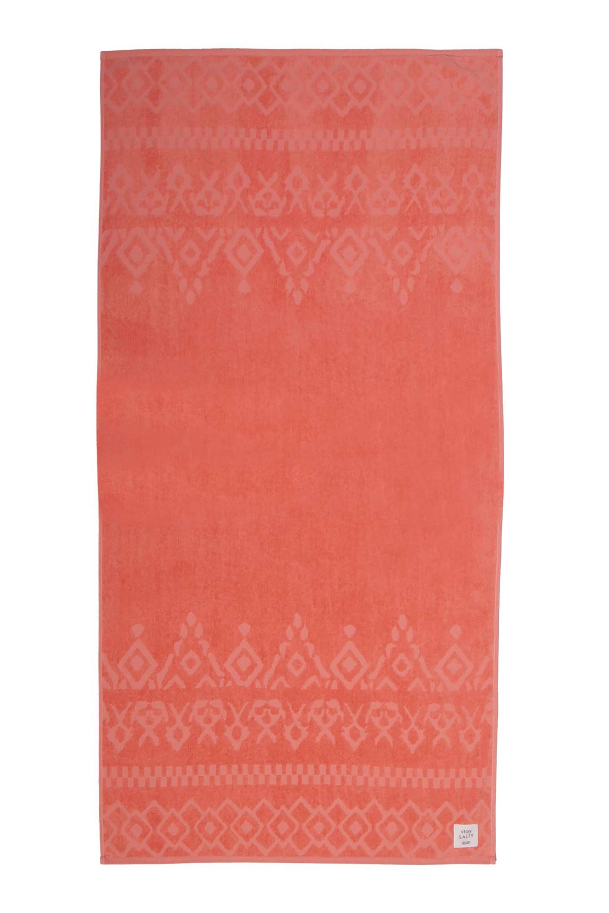 NEF-NEF HOMEWARE NEF-NEF πετσέτα θαλάσσης 80 x 160 cm "Trivian" - 037727 Κοραλί