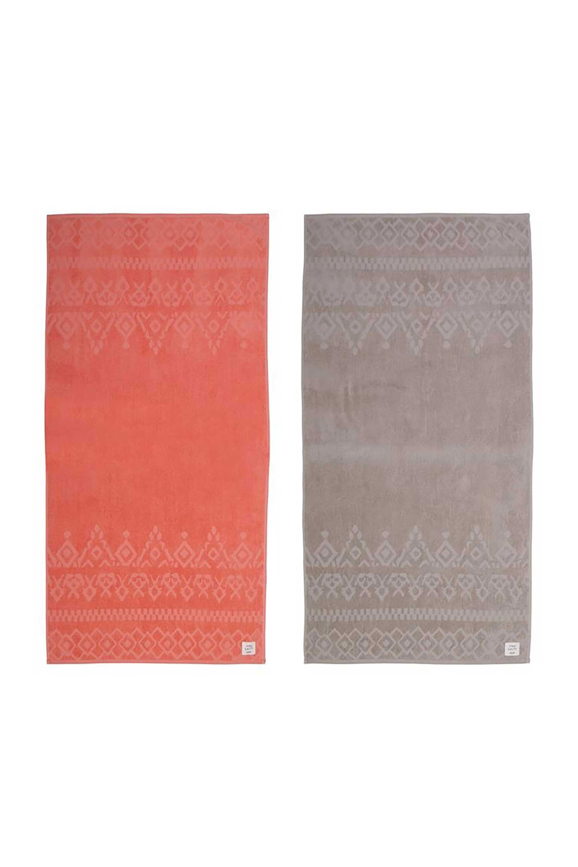 NEF-NEF πετσέτα θαλάσσης 80 x 160 cm "Trivian" - 037727 Κοραλί φωτογραφία