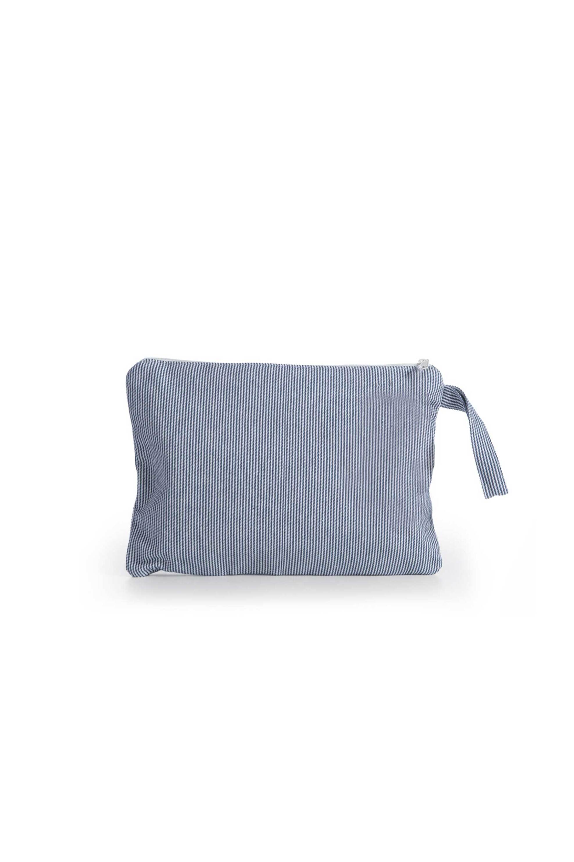 NEF-NEF HOMEWARE NEF-NEF τσαντάκι θαλάσσης 35 x 25 cm "Blue Stripe" - 037760 Μπλε