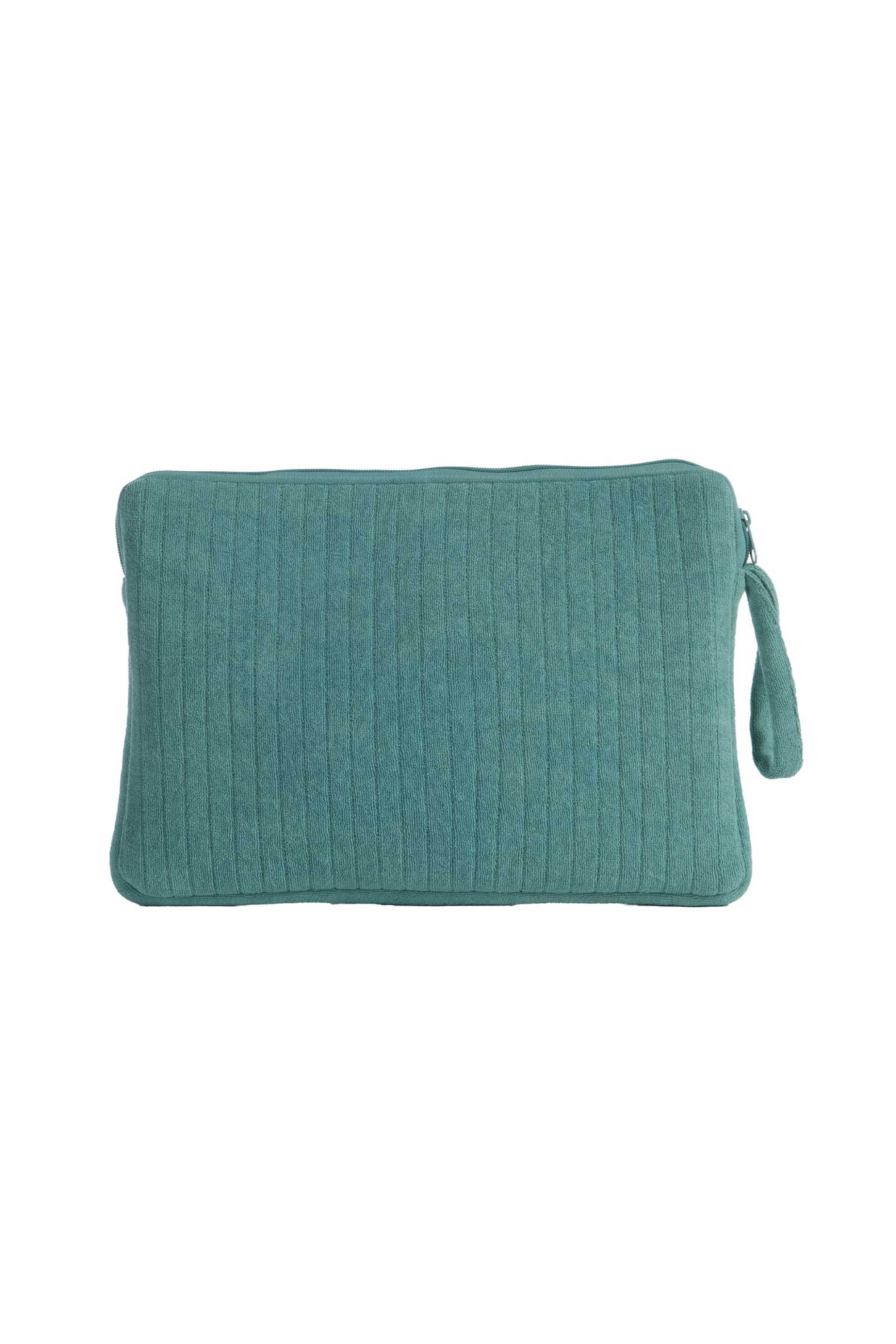 NEF-NEF HOMEWARE NEF-NEF τσαντάκι θαλάσσης 35 x 25 cm "Stay Salty" - 037895 Πετρόλ