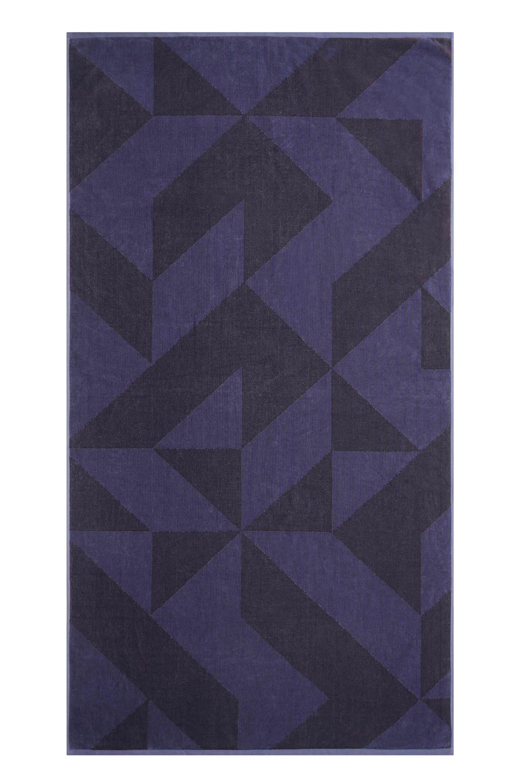 NEF-NEF HOMEWARE NEF-NEF πετσέτα θαλάσσης 80 x 160 cm "Armor" - 038114 Ανθρακί
