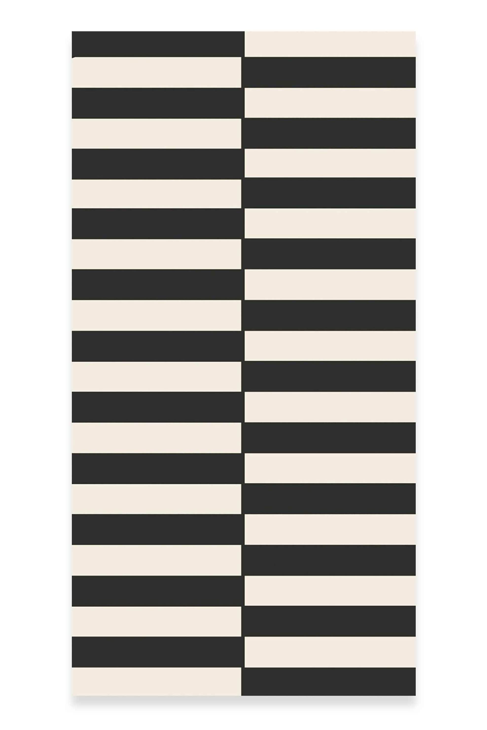 NEF-NEF HOMEWARE NEF-NEF πετσέτα θαλάσσης 80 x 160 cm "Equal" - 038115 Ασπρόμαυρο