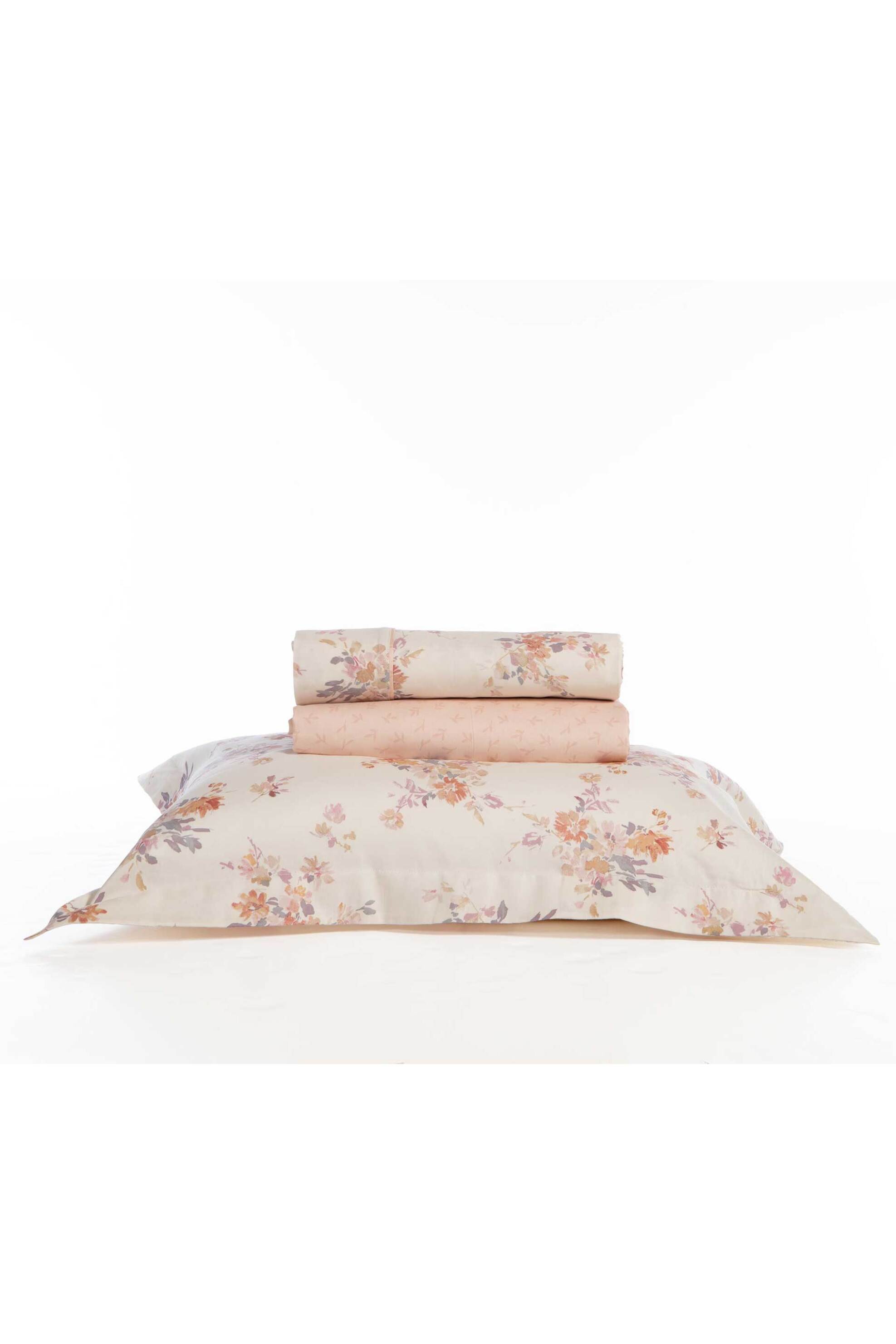 NEF-NEF σετ σεντόνια υπέρδιπλα με μαξιλαροθήκες "Lefebr" (4 τεμάχια) - 038428 Εκρού φωτογραφία