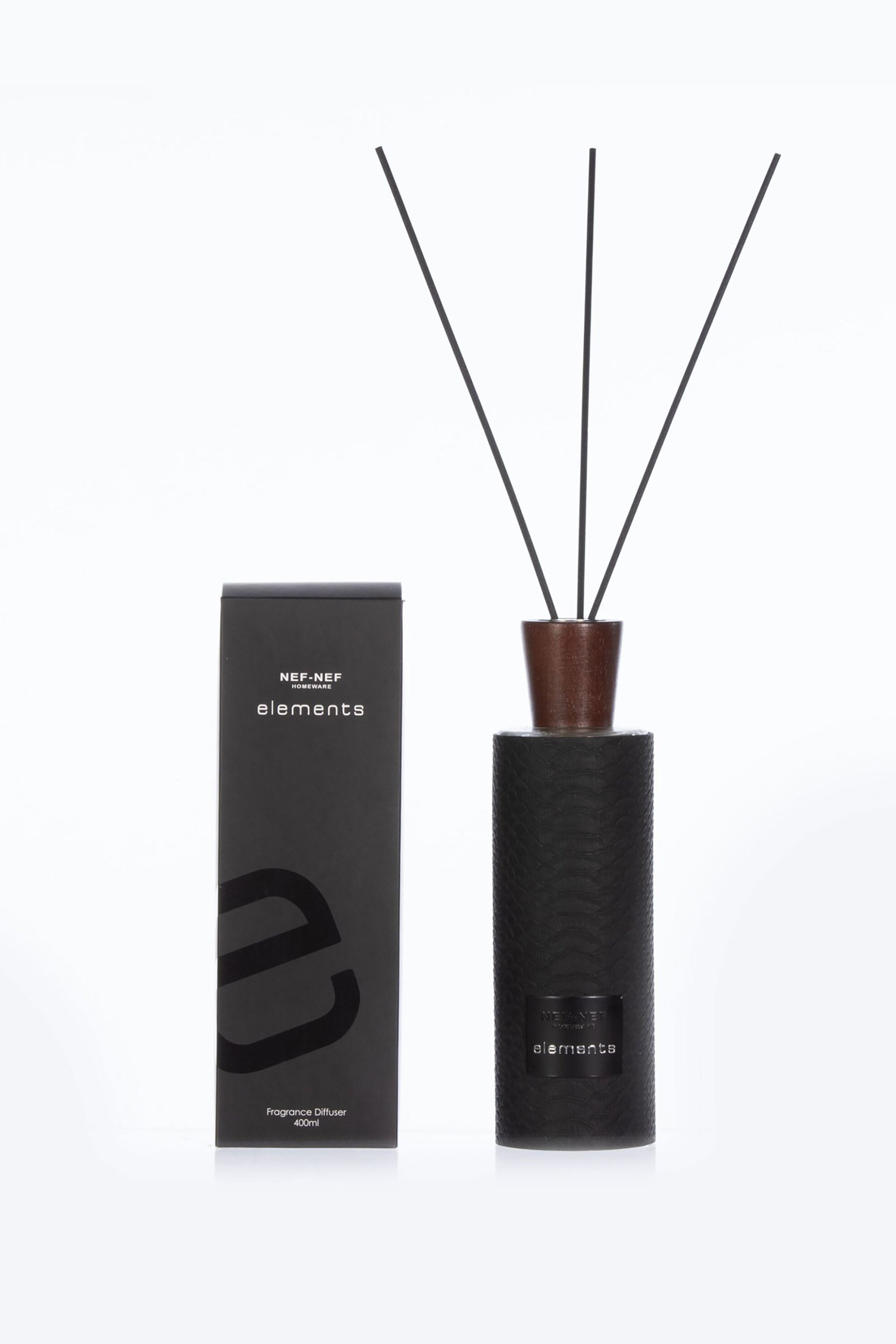 NEF-NEF HOMEWARE NEF-NEF αρωματικό χώρου sticks "Elements" 400 ml - 038582 Μαύρο