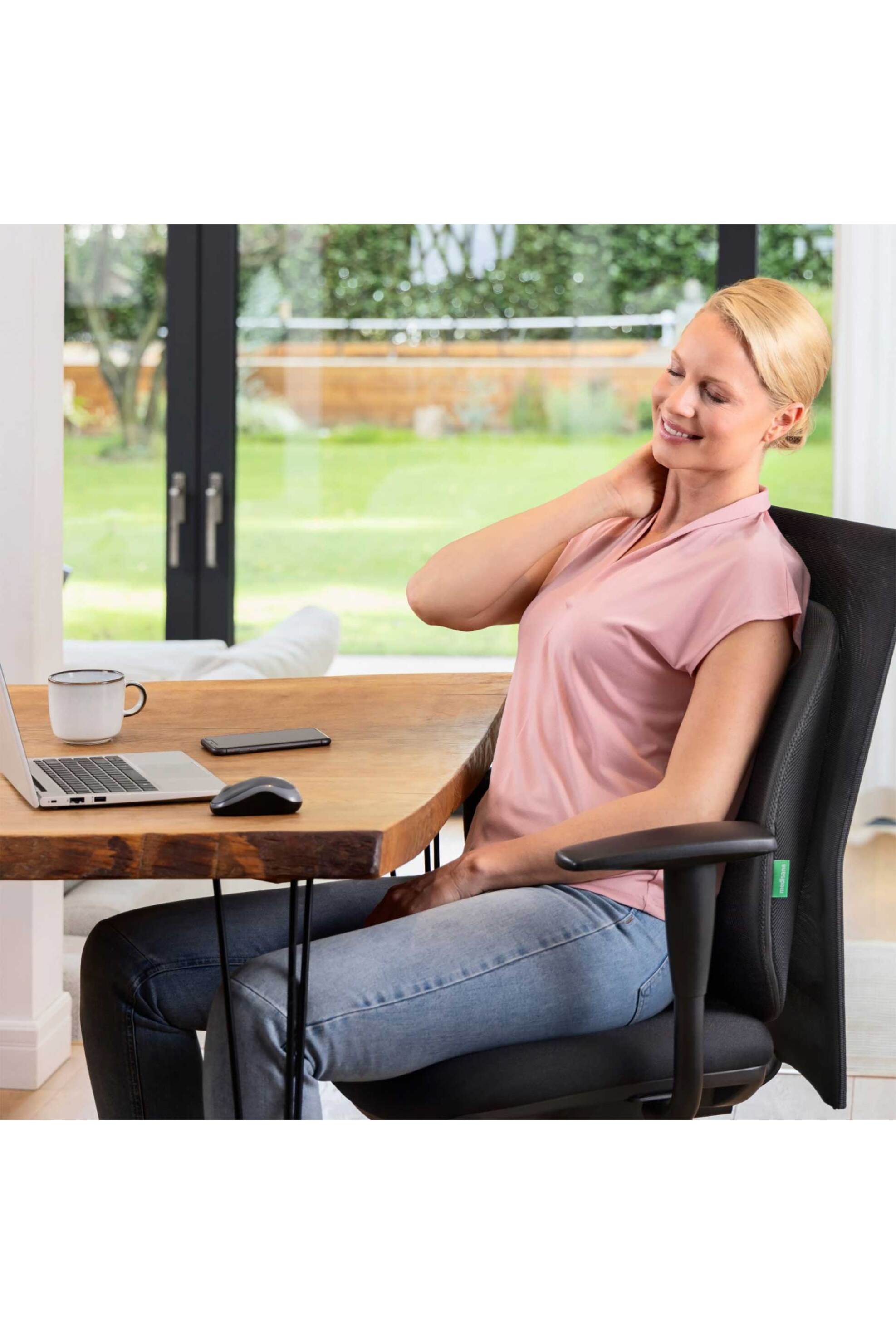 Medisana ασύρματο κάθισμα μασάζ πλάτης Shiatsu MC-500 - 88966 φωτογραφία