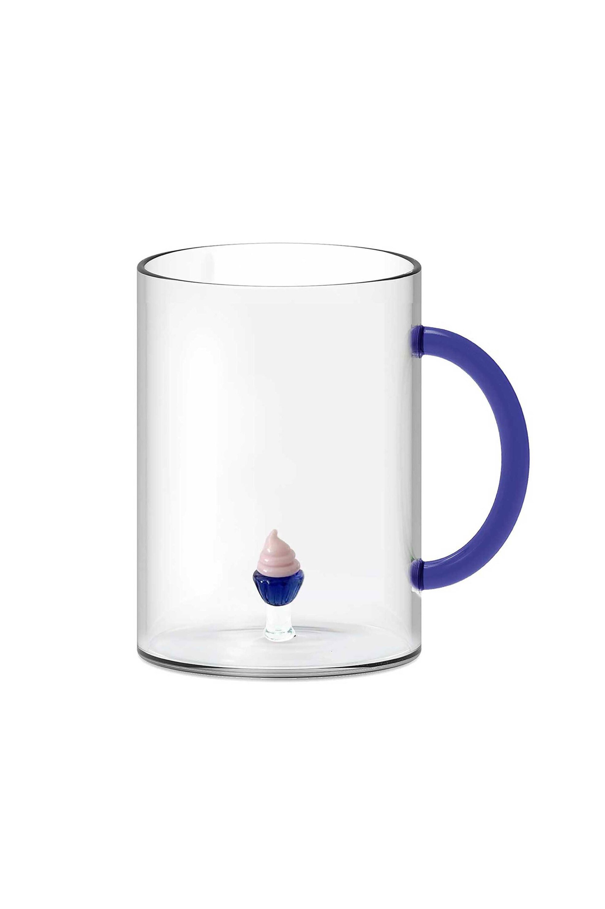 WD LIFESTYLE Wd Lifestyle γυάλινη κούπα 420 ml "Cupcake" - 8053300573363