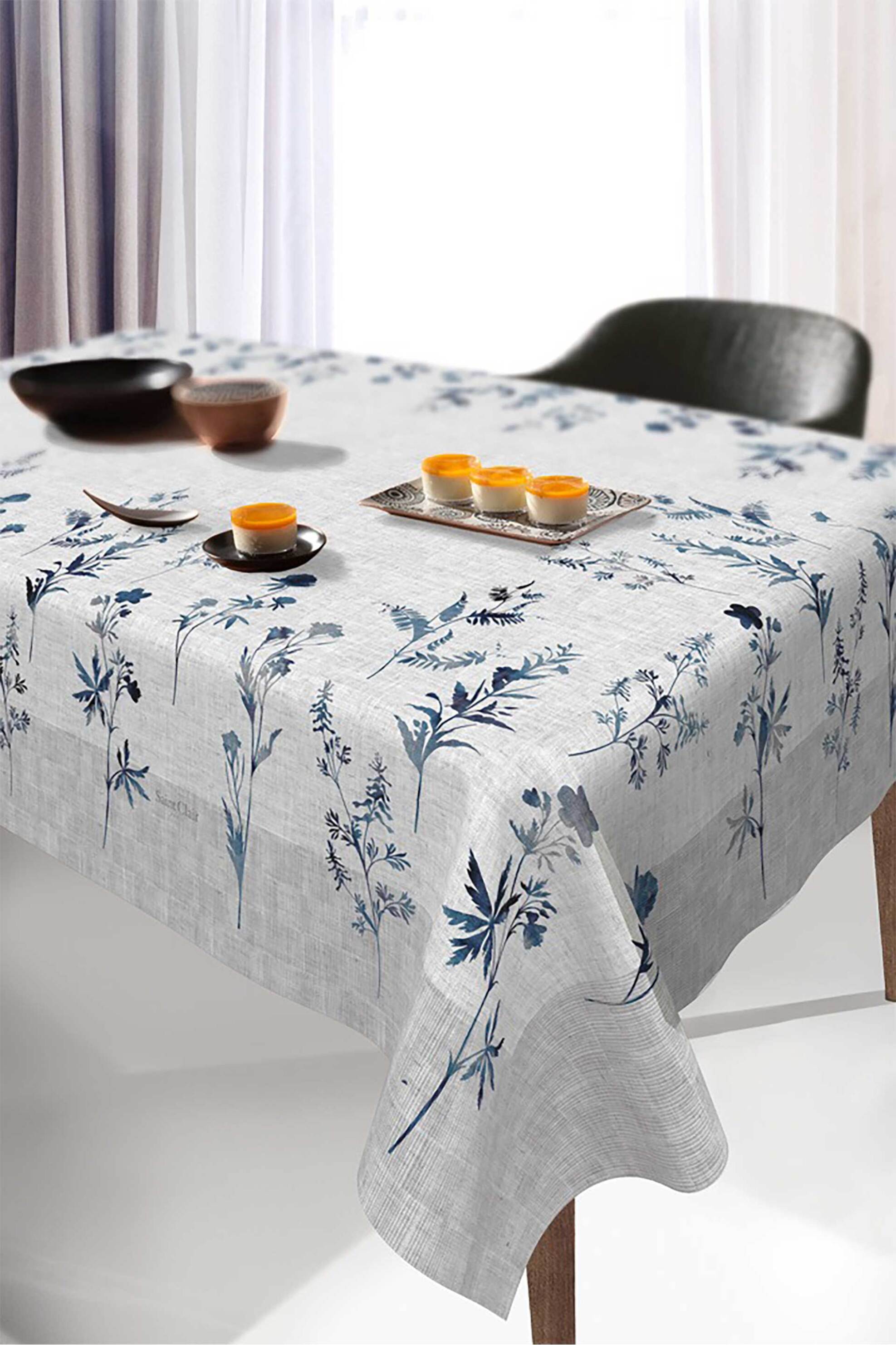 SAINT CLAIR PARIS Saint Clair τραπεζομάντηλο "Denim" 145 x 145 cm - 1719030124016