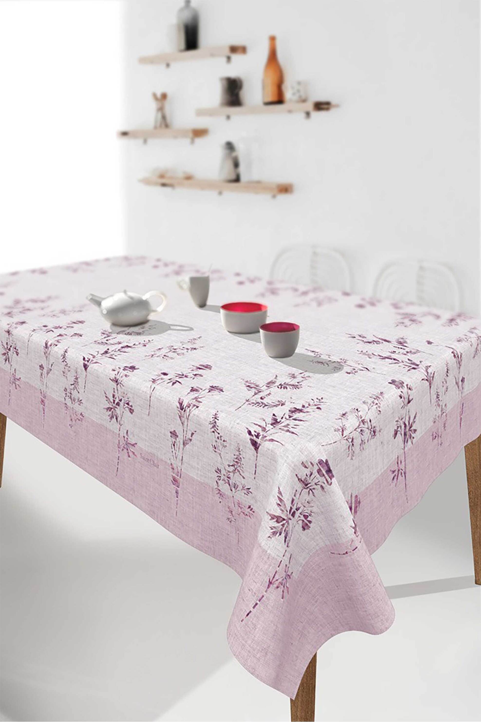 SAINT CLAIR PARIS Saint Clair τραπεζομάντηλο "Dusty Pink" 145 x 220 cm - 1719030124053