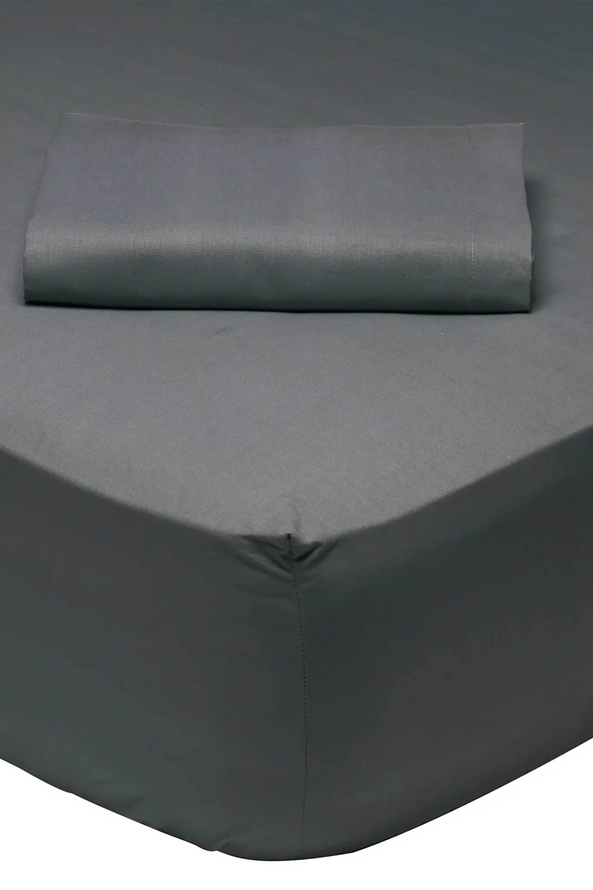 Das home σεντόνι υπέρδιπλο με λάστιχο "1007 Colour Best" 170 x 200 + 35 cm - 422410021007 Γκρι