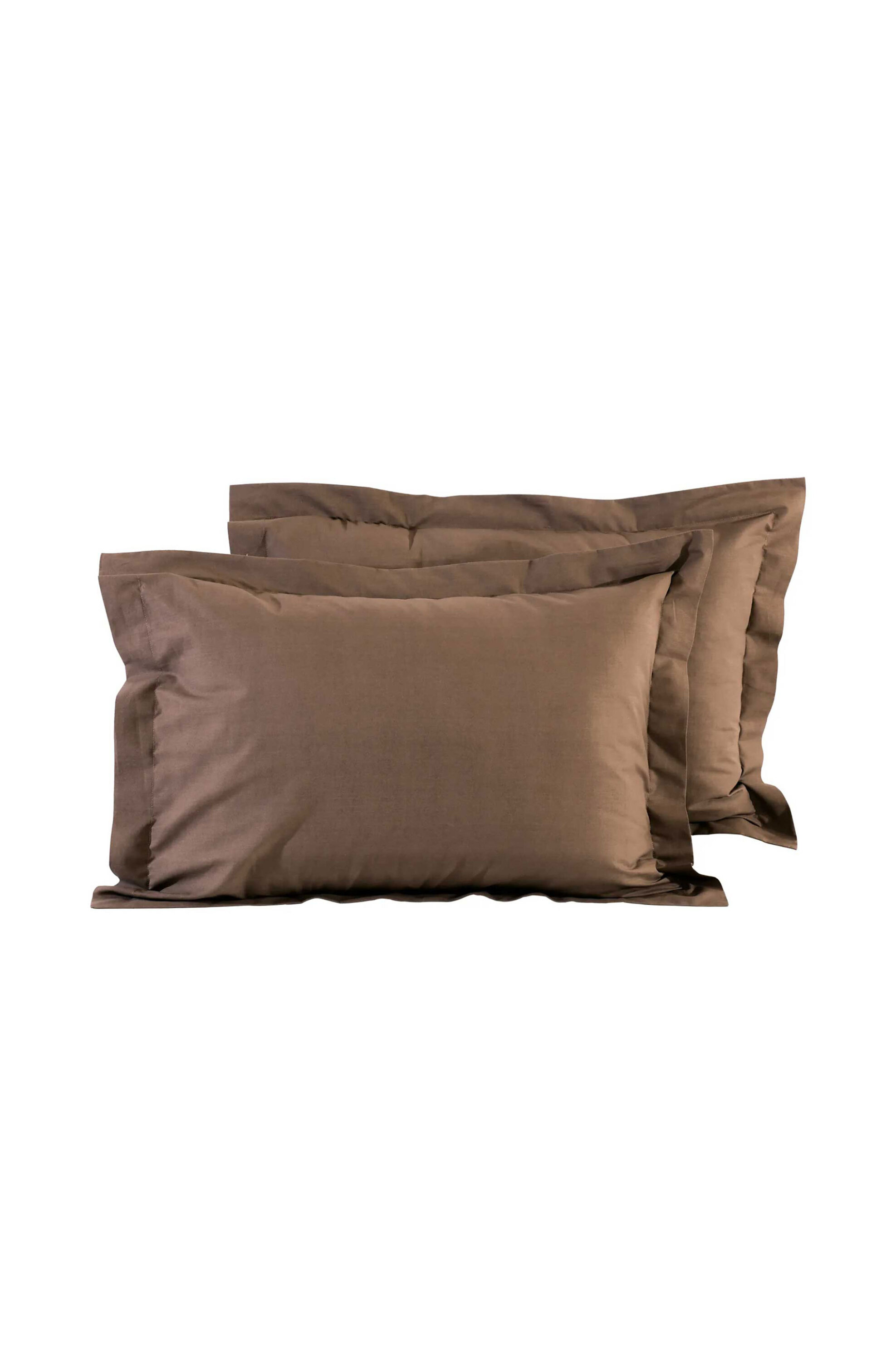 Das home σετ μαξιλαροθήκες "1004 Colour Best" 50 x 70 + 5 cm (2 τεμάχια) - 533400001004 Καφέ