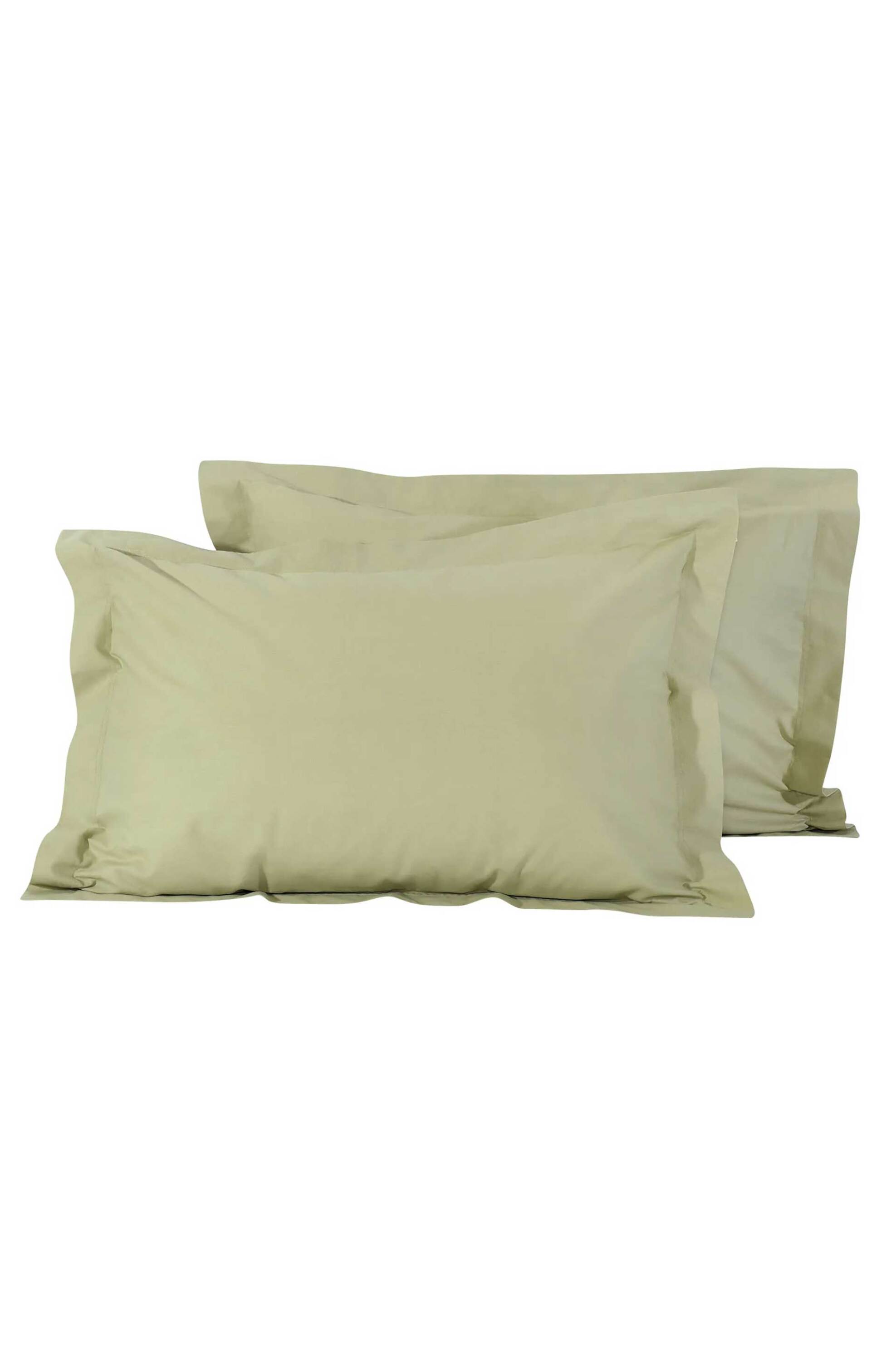 Das home σετ μαξιλαροθήκες "1016 Colour Best" 50 x 70 + 5 cm (2 τεμάχια) - 533400001016 Χακί