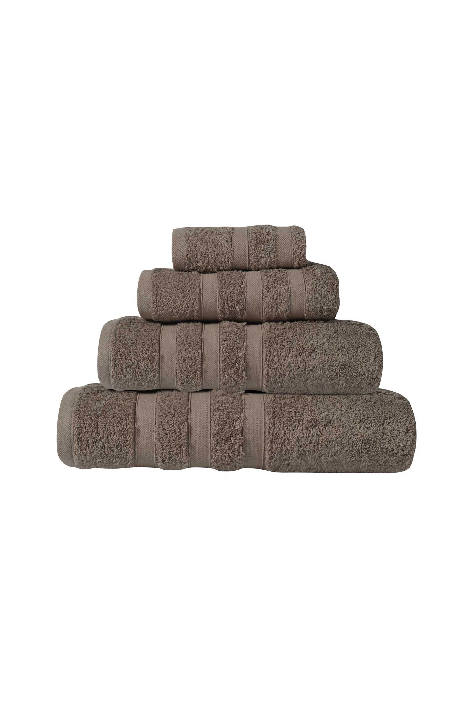 Das Home πετσέτα χεριών "Prestige 1162" 30 x 50 cm - 467305001162 Καφέ