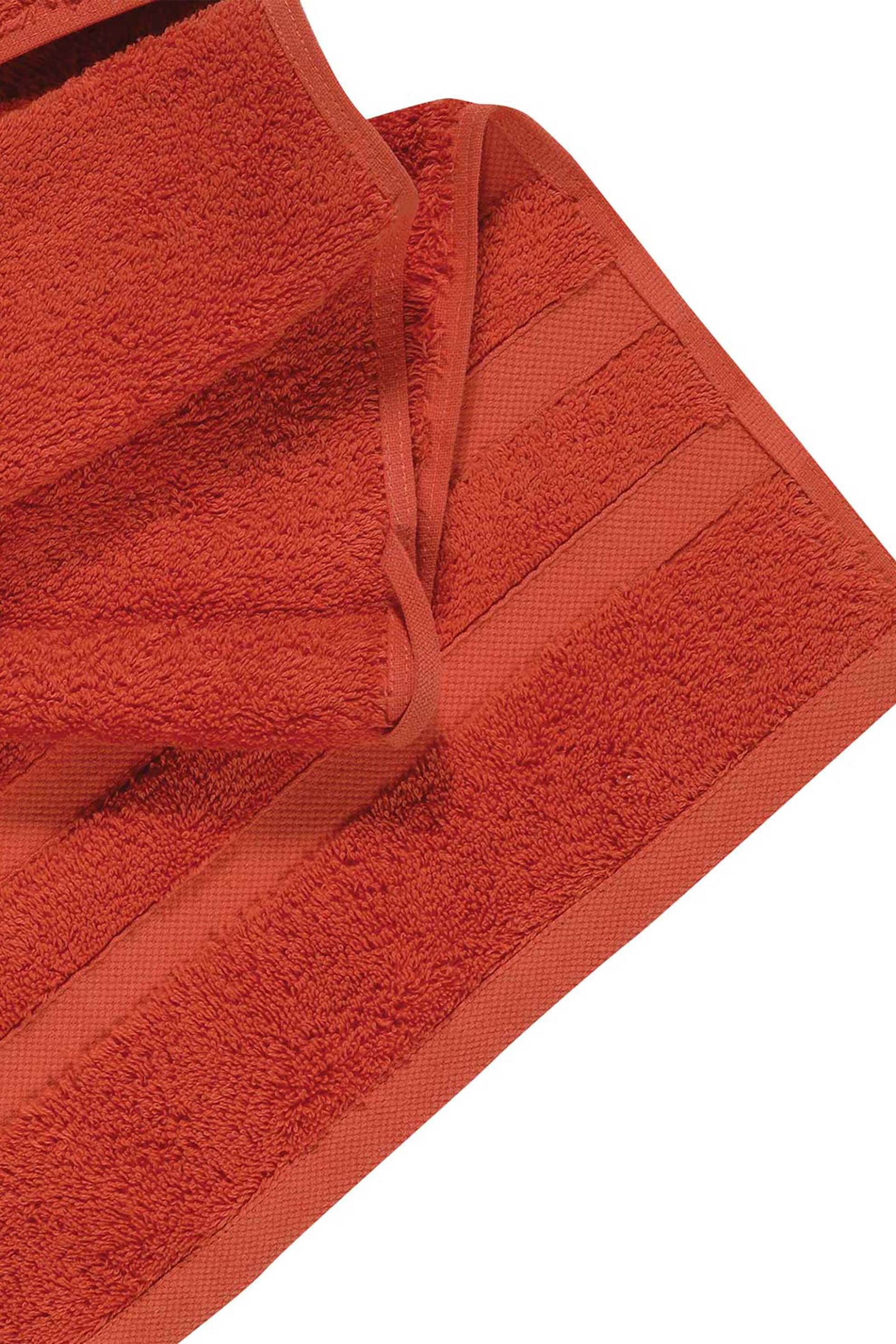 DAS HOME Das Home πετσέτα χεριών μονόχρωμη "Das Prestige 1166" 30 x 50 cm - 467305001166 Κόκκινο