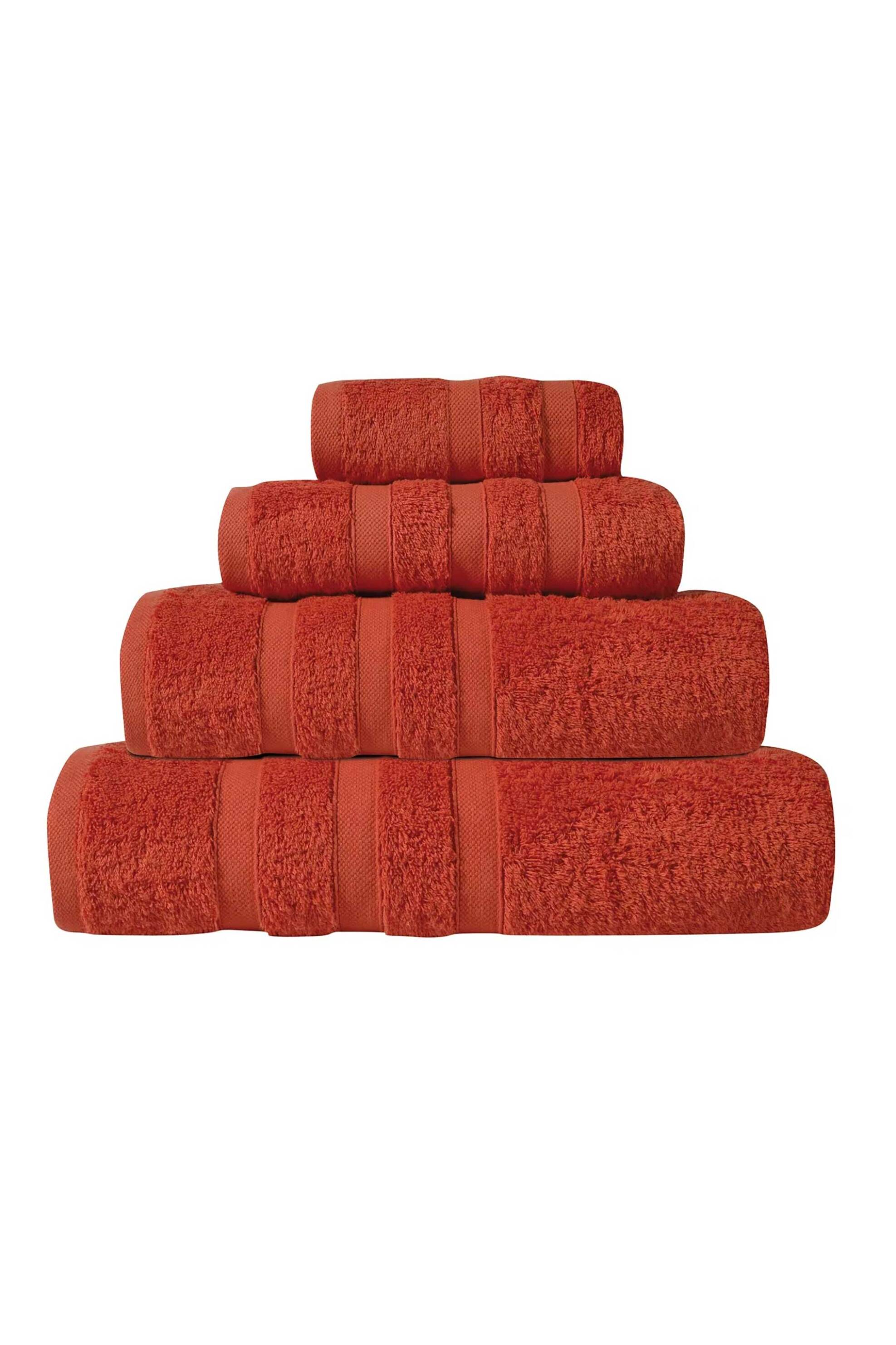 Das Home πετσέτα χεριών μονόχρωμη "Das Prestige 1166" 30 x 50 cm - 467305001166 Κόκκινο φωτογραφία