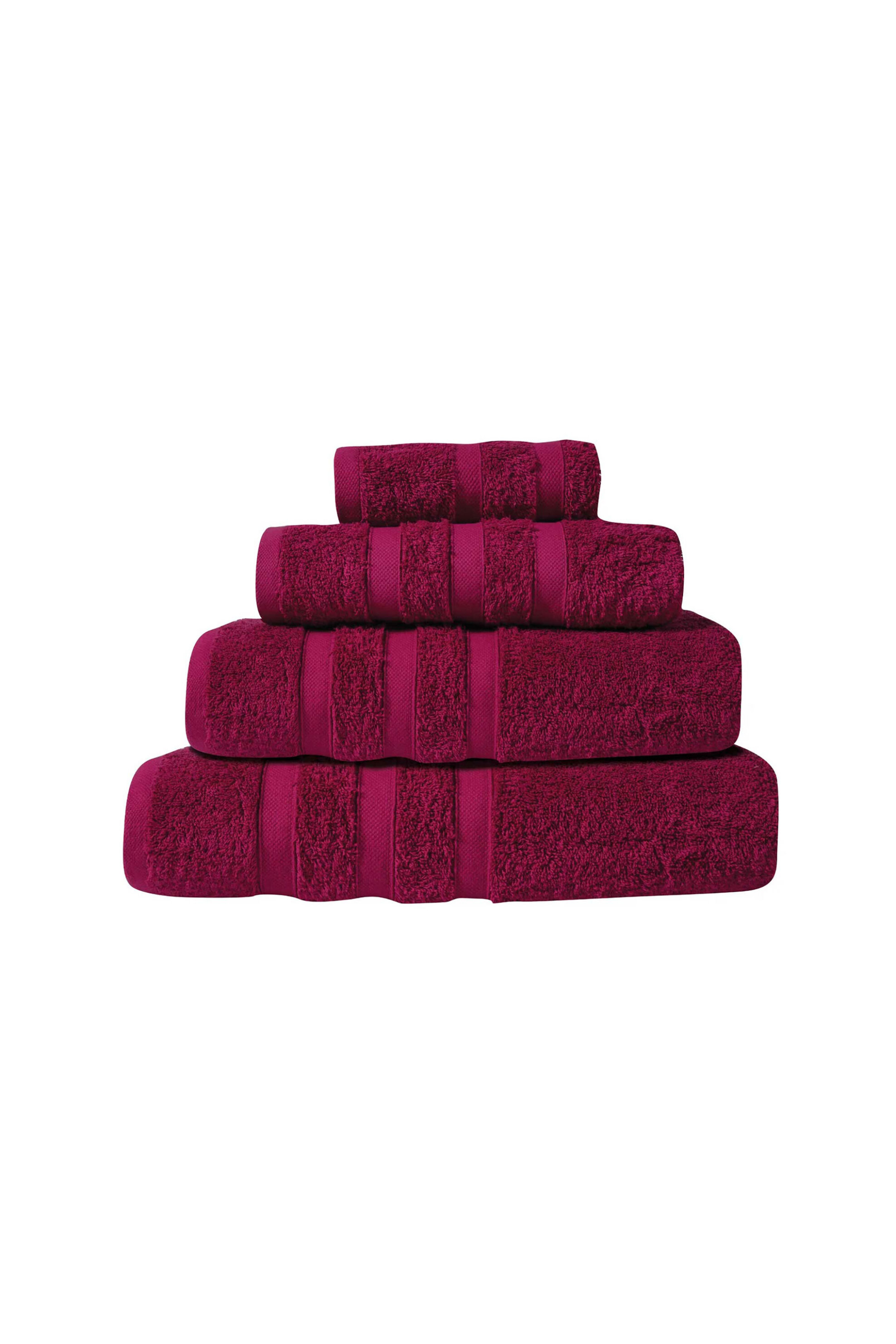 DAS HOME Das Home πετσέτα χεριών "Prestige 1168" 30 x 50 cm - 467305001168 Βυσσινί