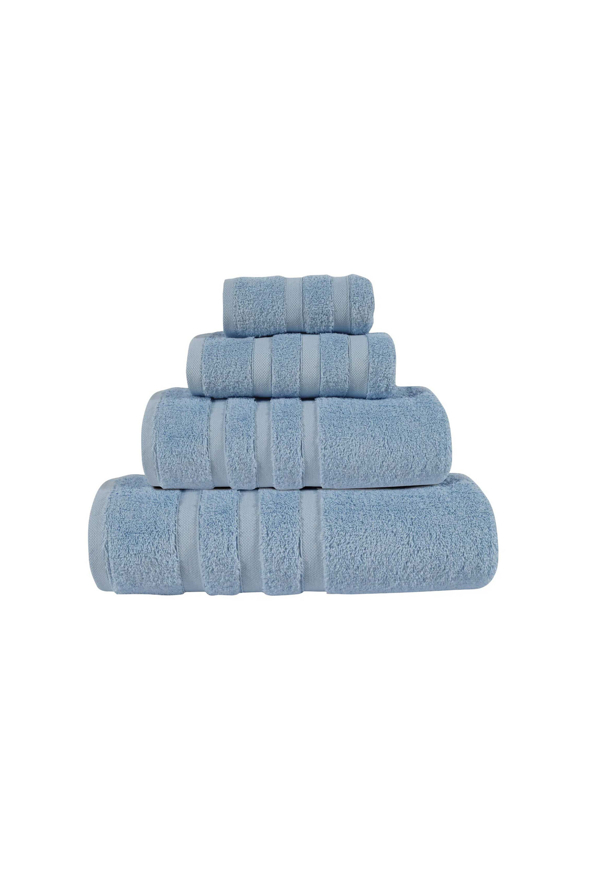 Das Home πετσέτα προσώπου "Prestige 1172" 50 x 90 cm - 467509001172 Μπλε Ανοιχτό