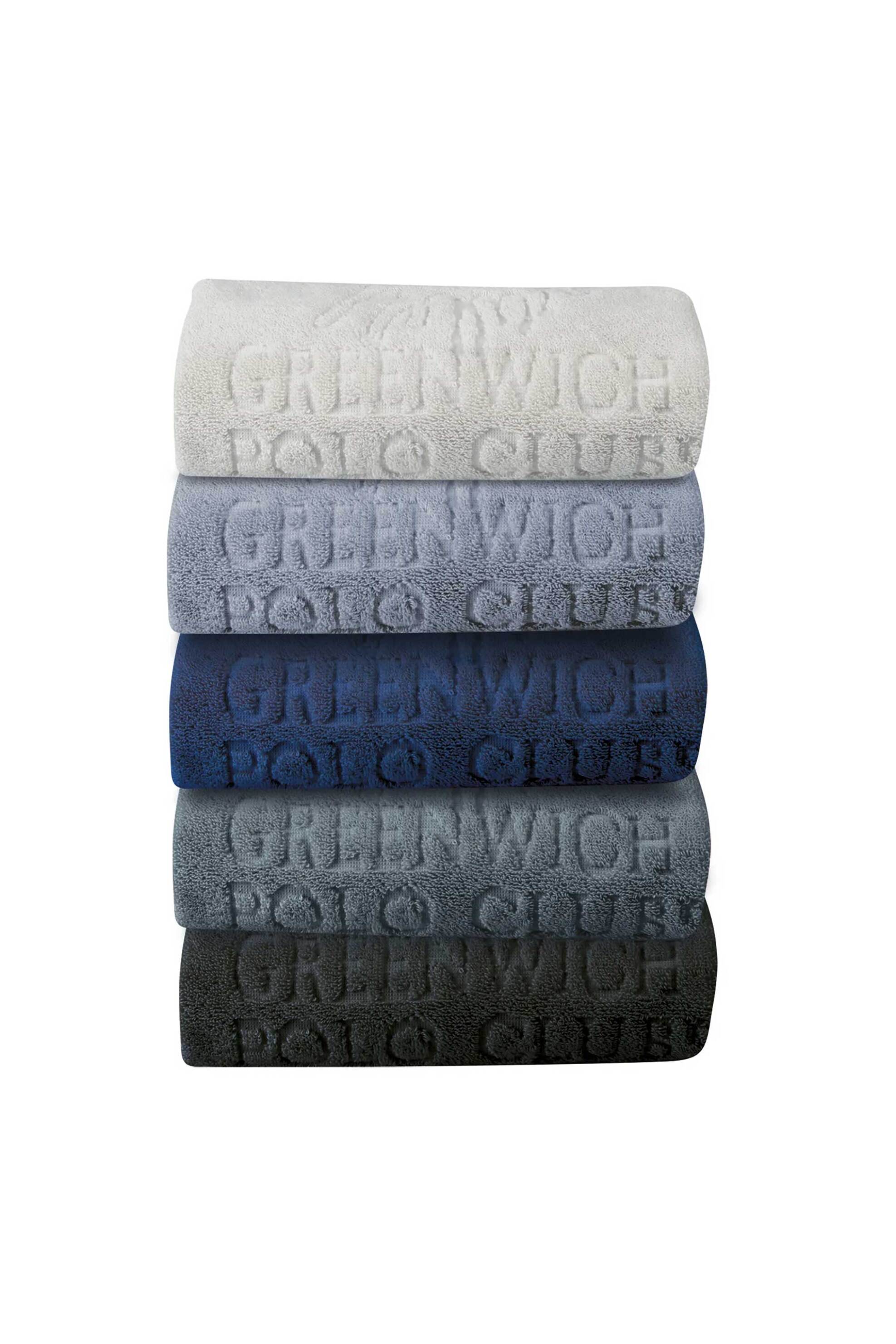 Greenwich Polo Club χαλάκι μπάνιου με ανάγλυφο λογότυπο "3091" 50 x 70 cm - 220750703091 Γκρι φωτογραφία