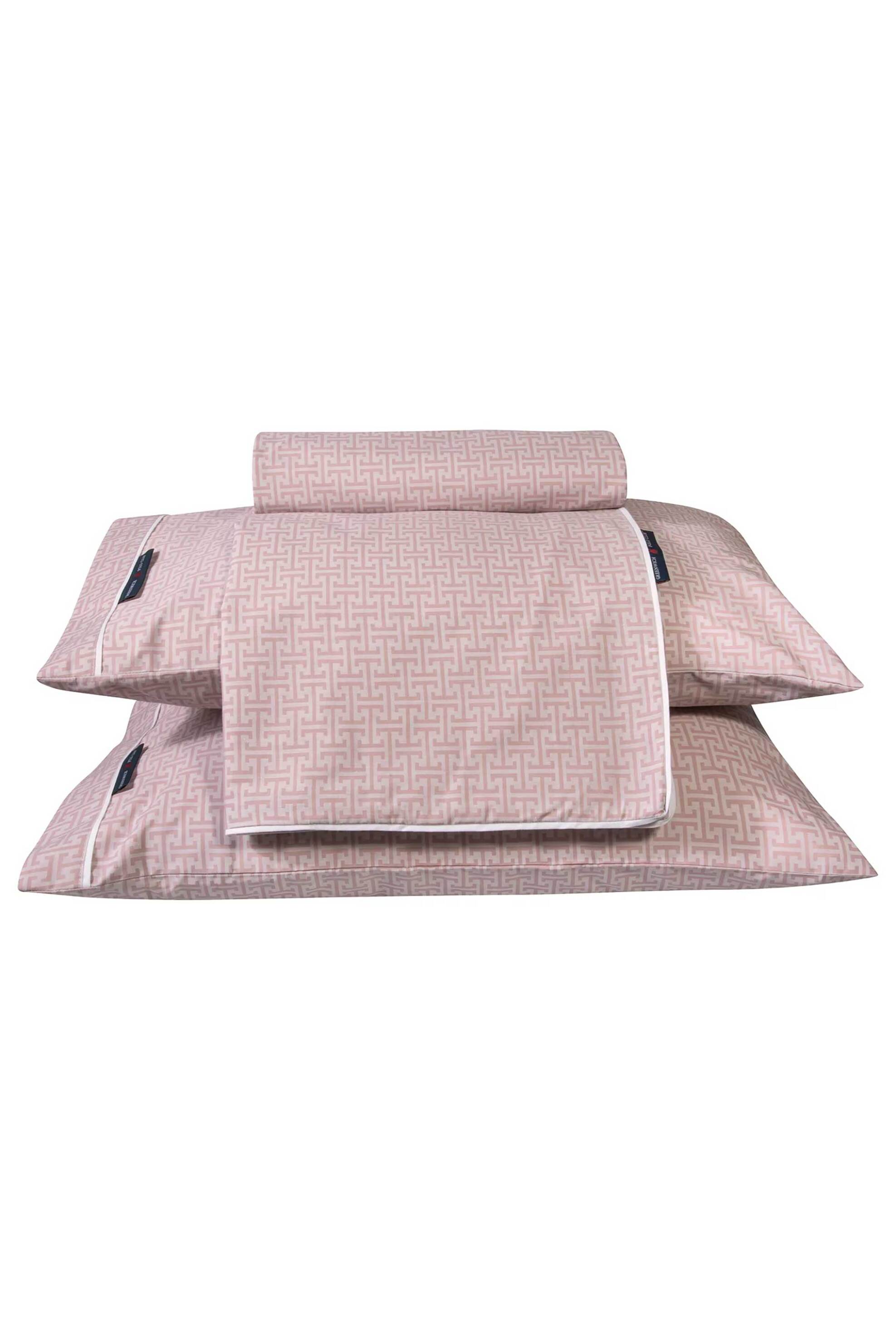 Greenwich Polo Club σετ σεντόνια king size και μαξιλαροθήκες με all-over print "2185" 2 x 260 x 280 cm - 2 x 50 x 70 cm - 202100302185 Ροζ Ανοιχτό φωτογραφία