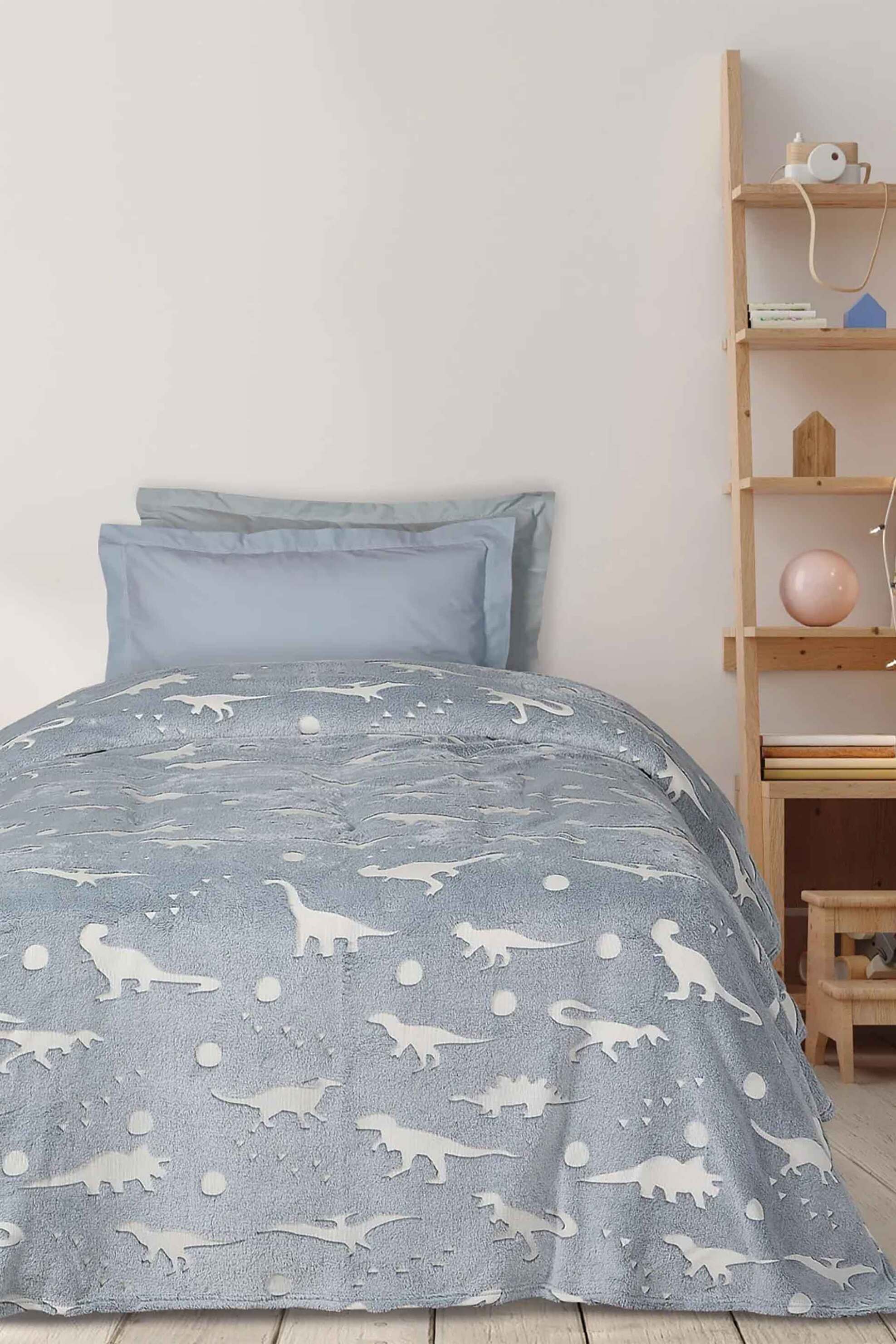 DAS KIDS Das Kids παιδική κουβέρτα fleece "4900" 160 x 220 cm - 420588104900 Γαλάζιο