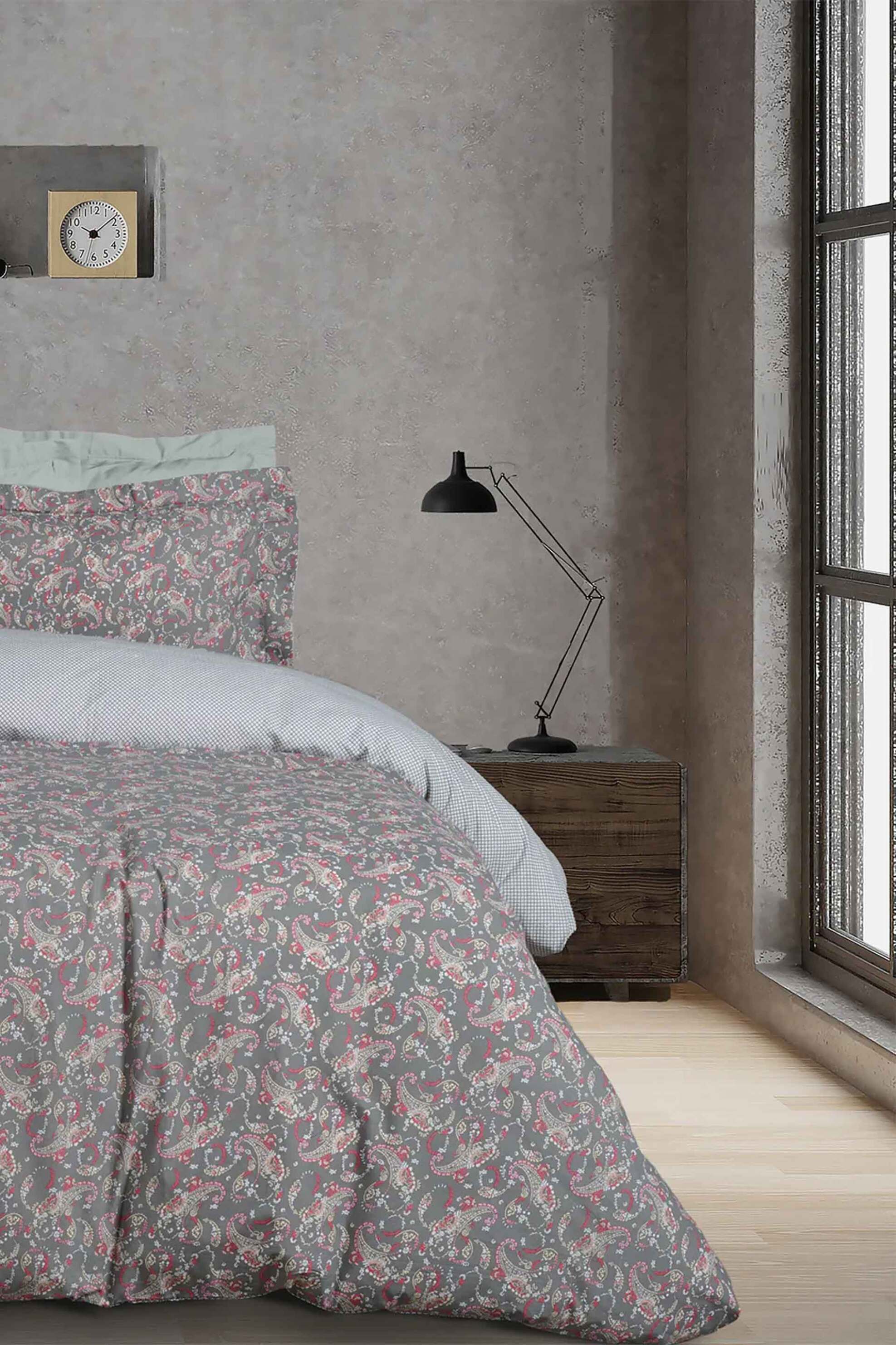 DAS HOME Das Home σετ παπλωματοθήκη μονή με μαξιλαροθήκη "5423 Casual" (2 τεμάχια) - 406009105423 Βεραμάν