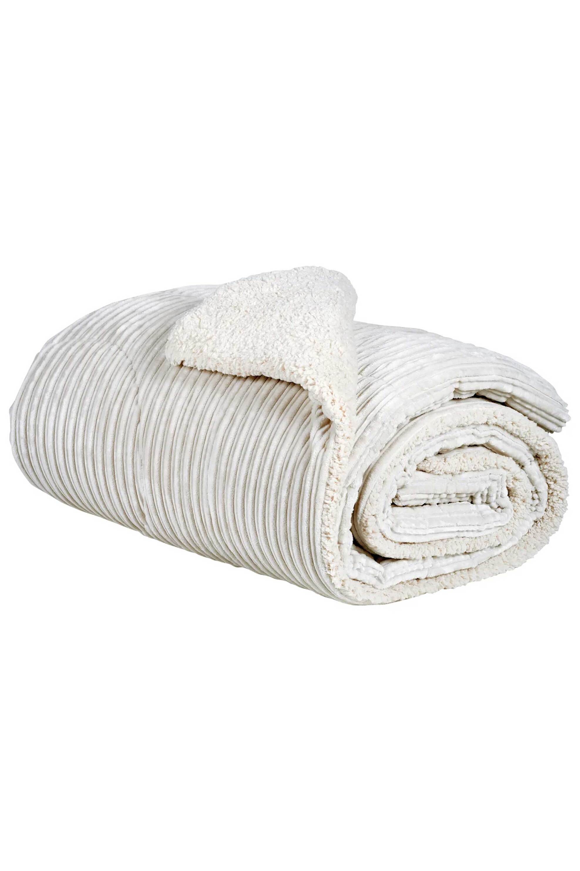 Das Home κουβερτοπάπλωμα μονό sherpa "1178" 160 x 220 cm - 421910101178 Εκρού φωτογραφία