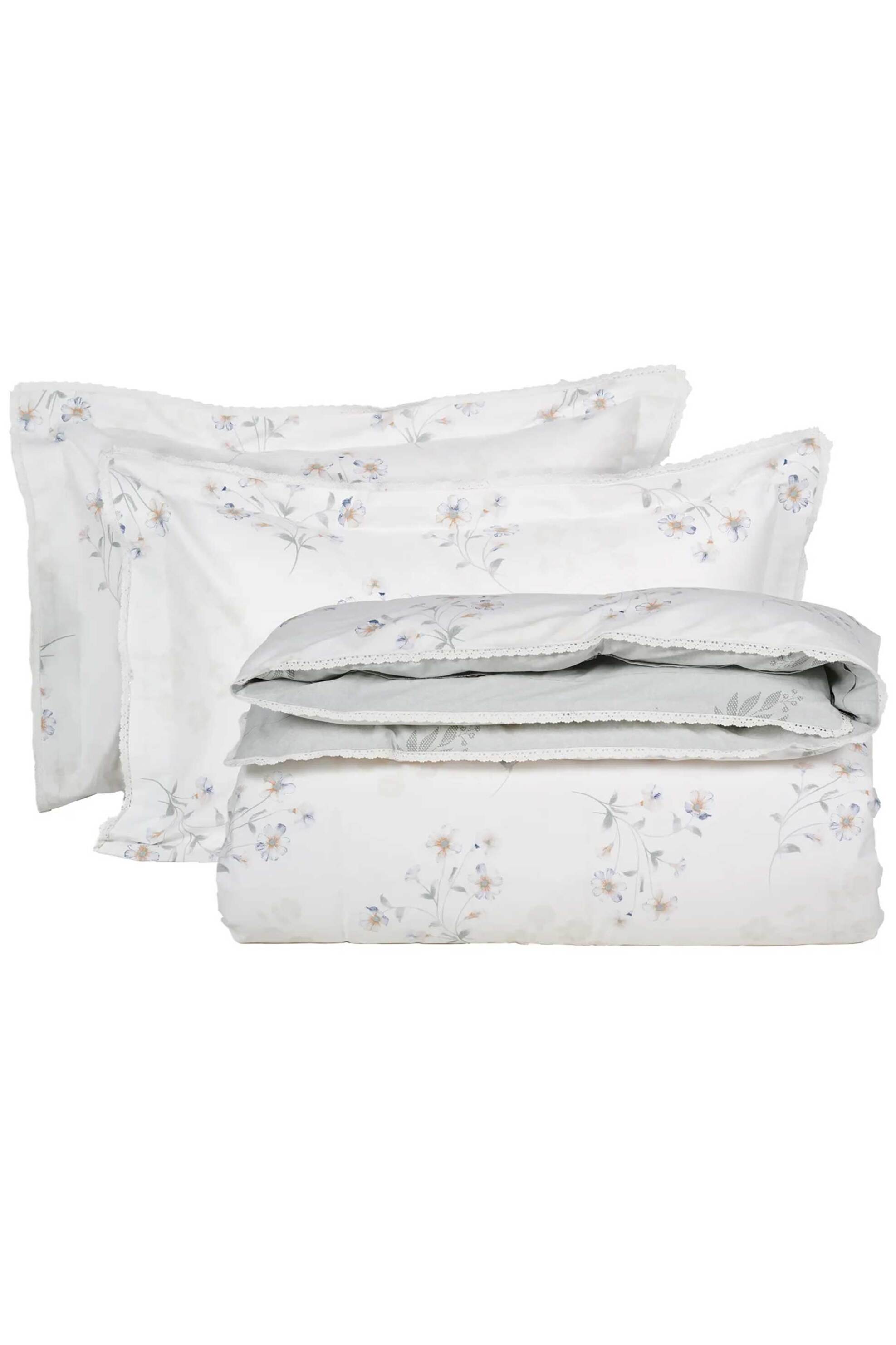 Das Home σετ παπλωματοθήκη υπέρδιπλη και μαξιλαροθήκες "1685 Prestige" (3 τεμάχια) - 406005201685 Βεραμάν φωτογραφία