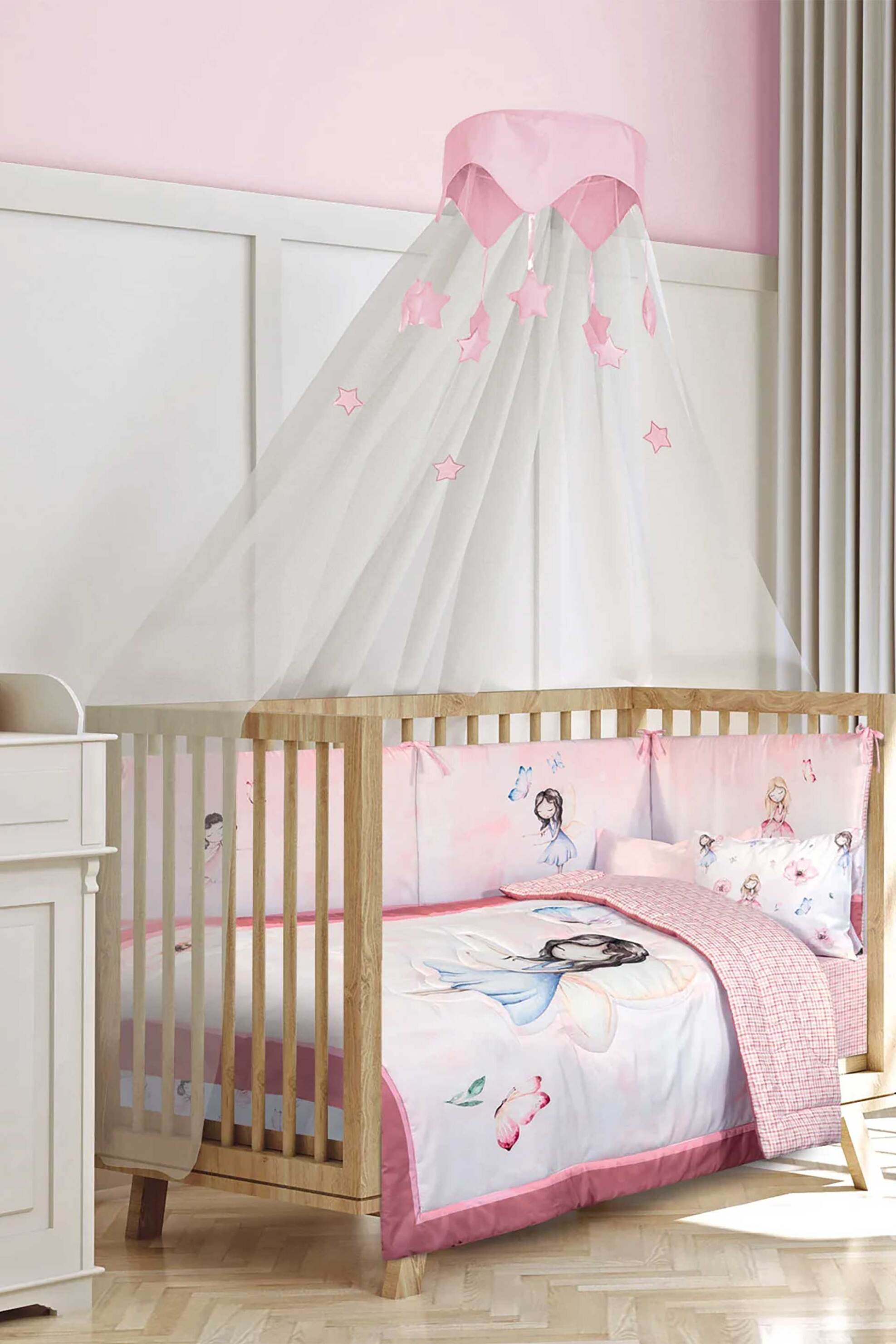 GREENWICH POLO CLUB Greenwich Polo Club βρεφικό πάπλωμα λίκνου με all-over print "8849" 110 x 150 cm - 221011108849 Ροζ