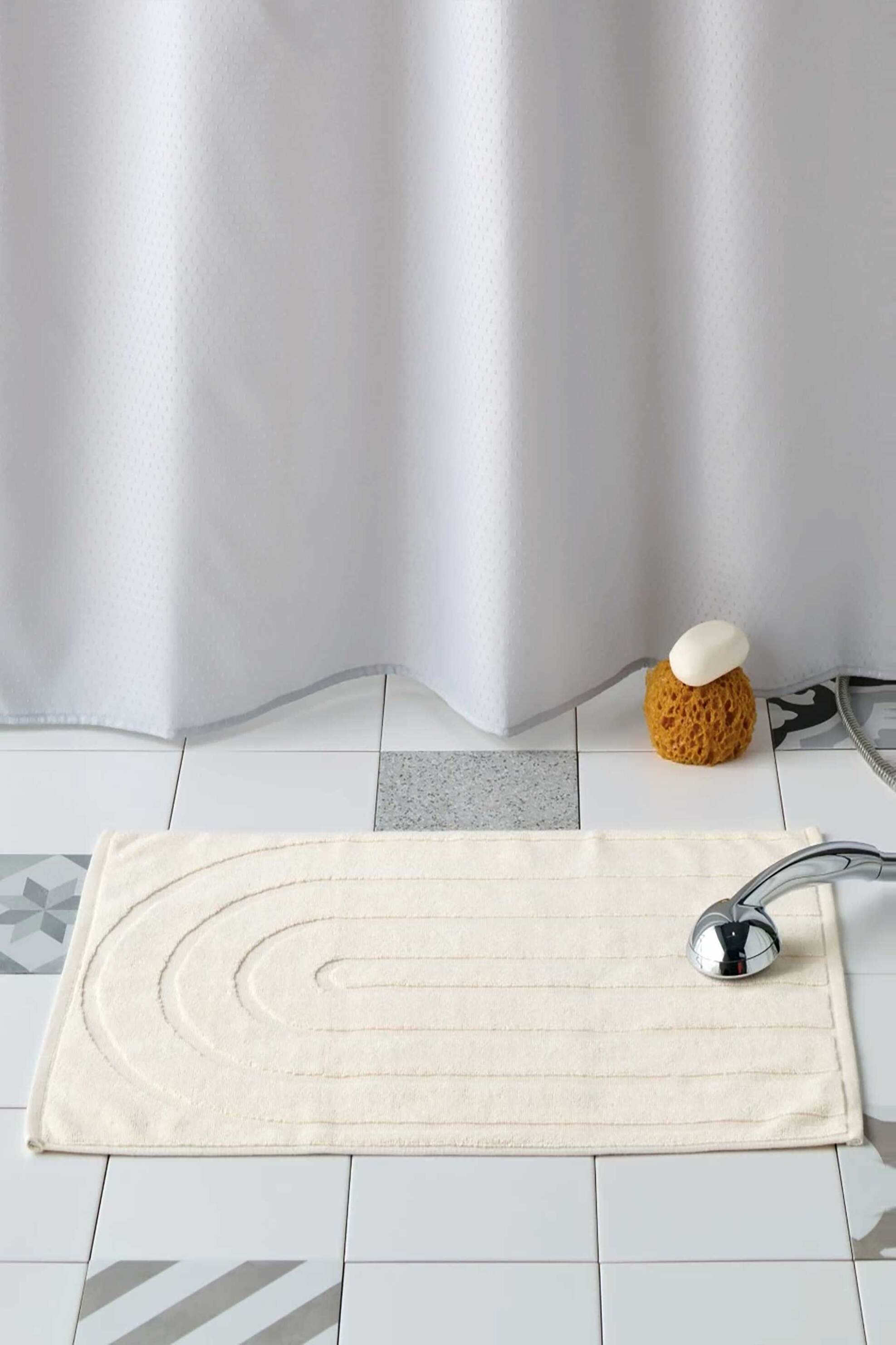 Kentia πατάκι μπάνιου με ανάγλυφο σχέδιο "Desmond 12" 50 x 70 cm - 000075989