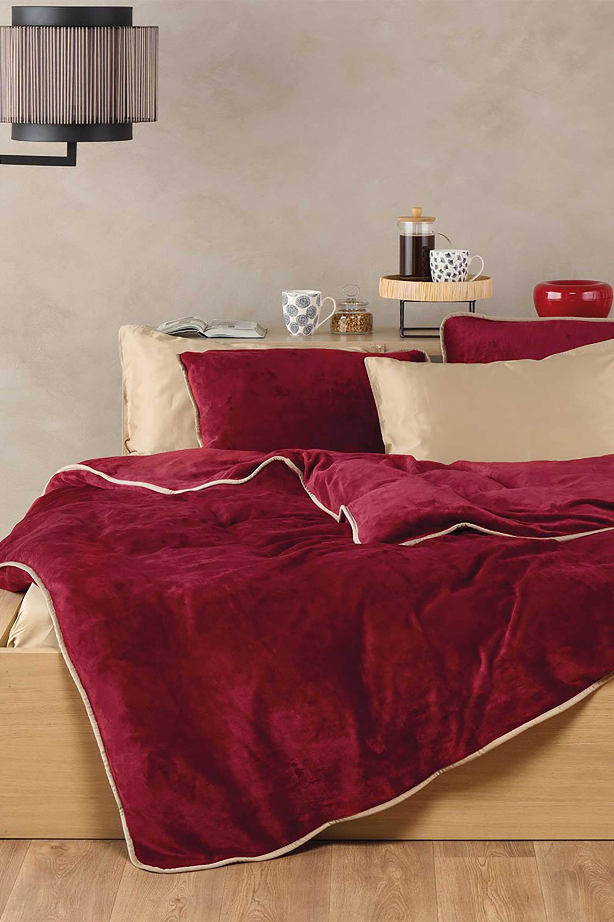 Kentia παπλωματοθήκη fleece υπέρδιπλη "Ivanna 05" 220 x 240 cm - 000076237