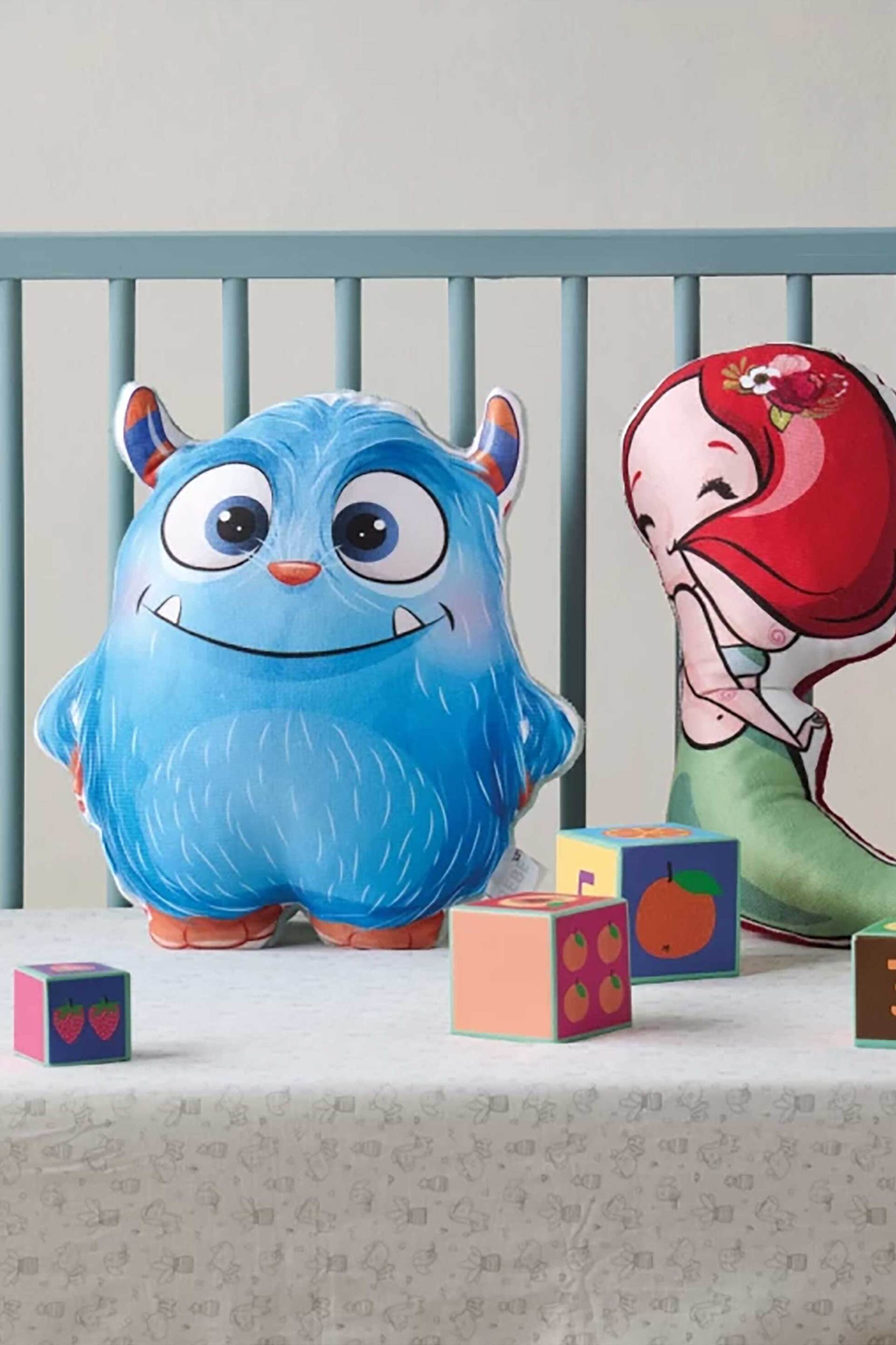 Kentia παιδικό διακοσμητικό μαξιλάρι "Mostro" 40 x 40 cm - 000078179 φωτογραφία