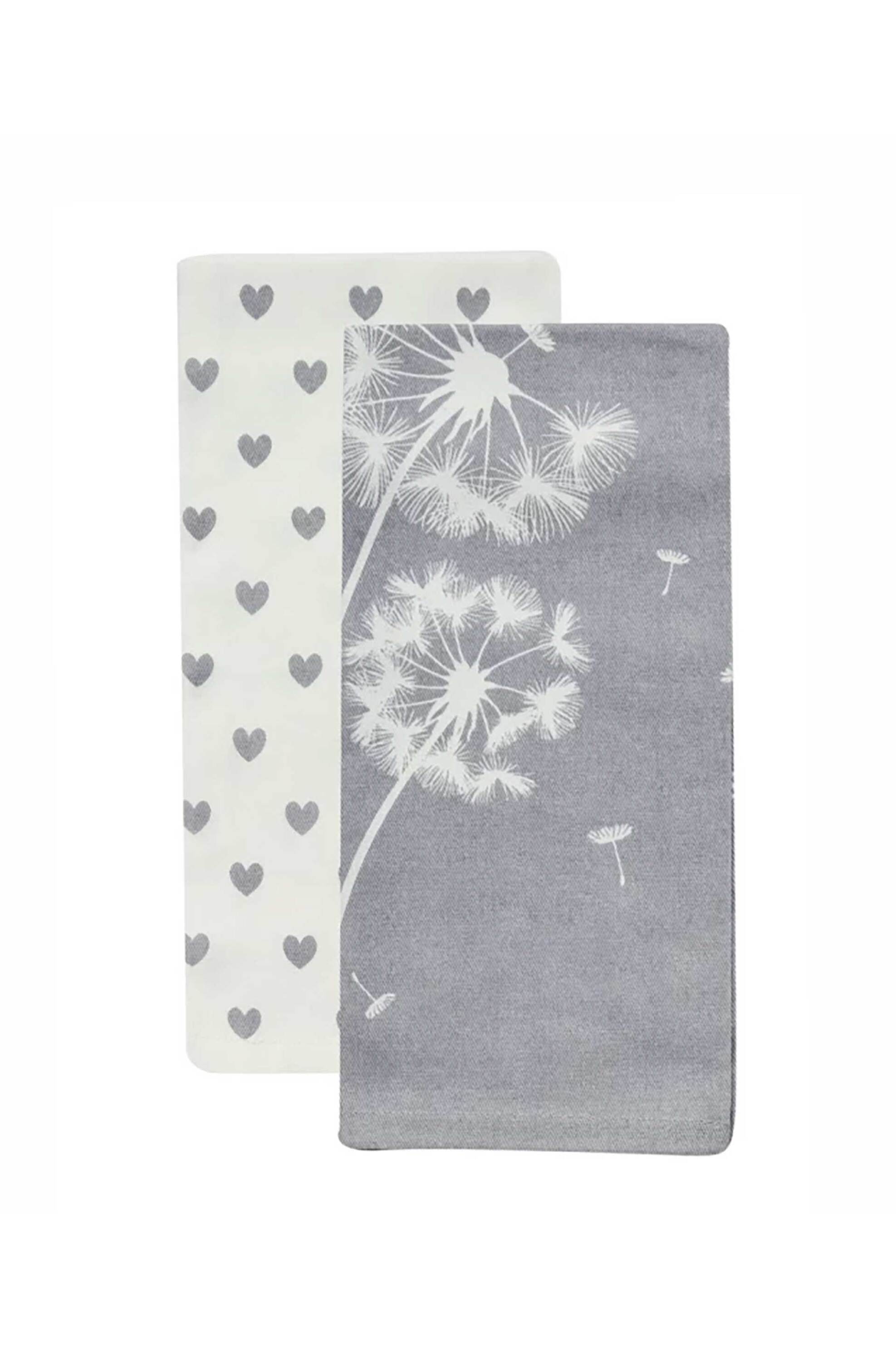 Kentia σετ πετσέτες κουζίνας με waffle pattern "Fazzy 258" (2 τεμάχια) - 000078253