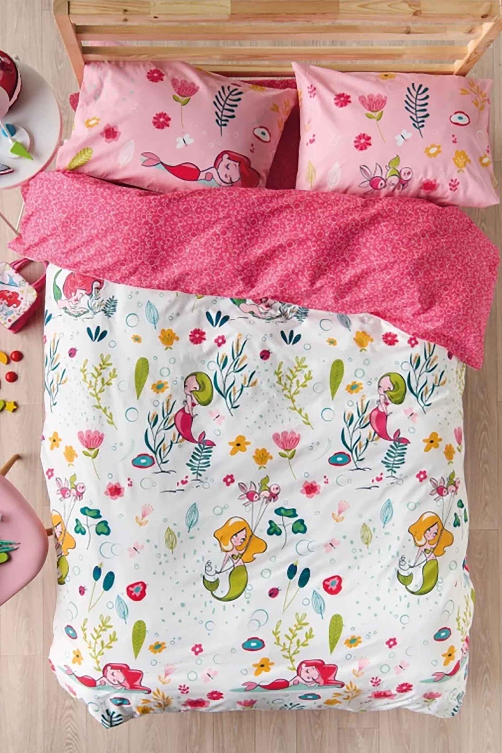 Kentia σετ παιδική παπλωματοθήκη μονή με μαξιλαροθήκη "Pady" (2 τεμάχια) - 000077631