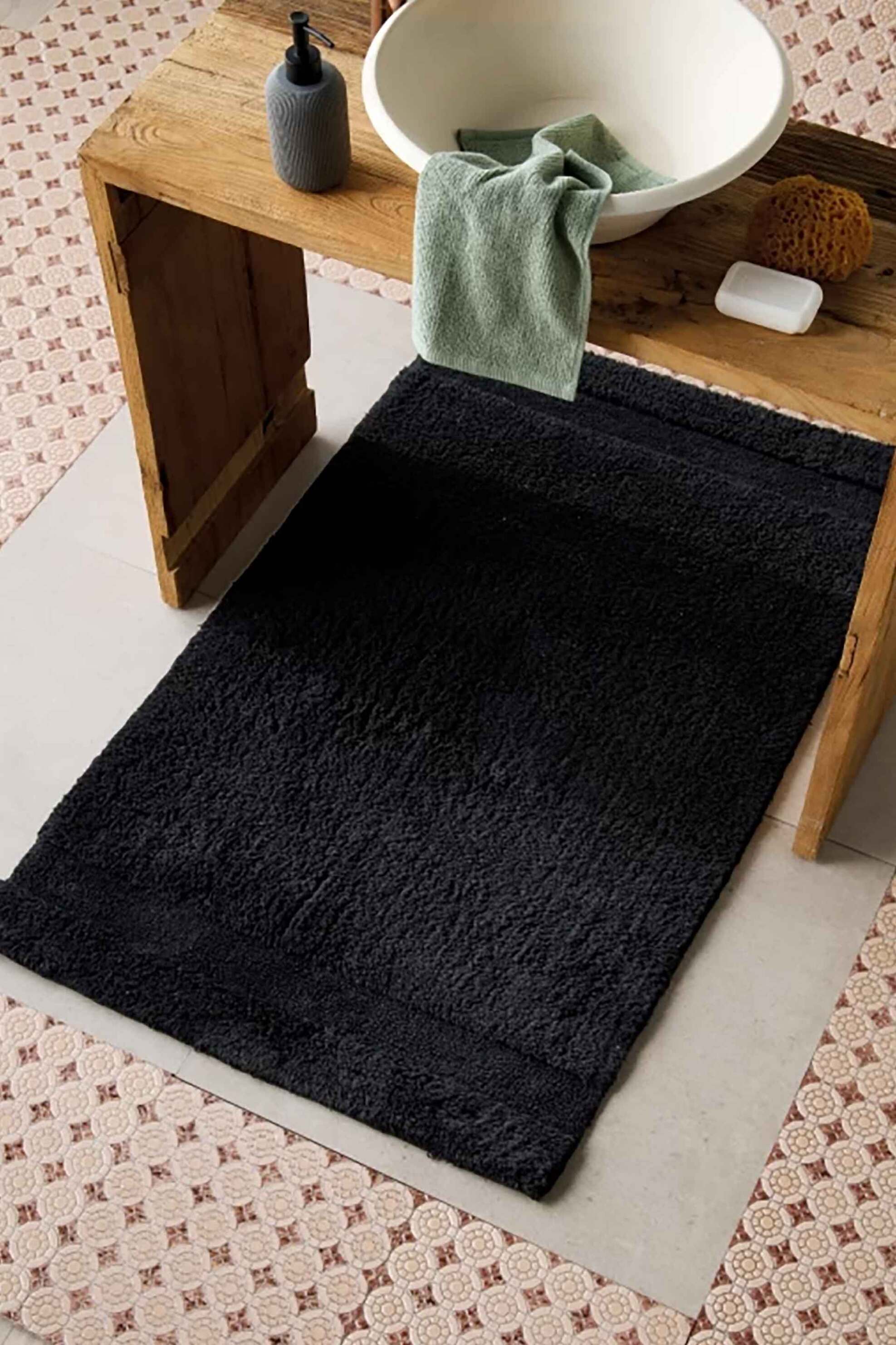 KENTIA Kentia πατάκι μπάνιου μονόχρωμο 60 x 90 cm "Pierce 30" - 000078278