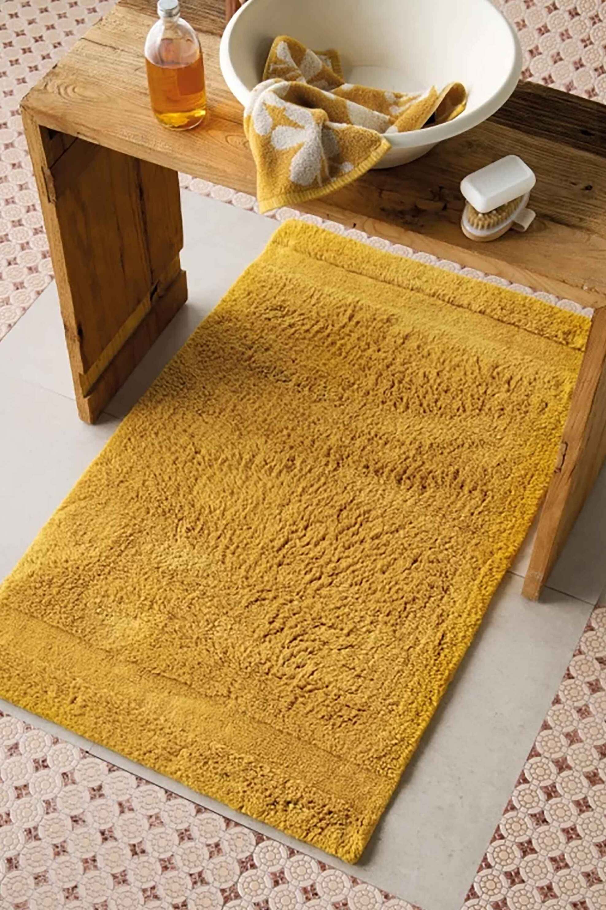 Kentia πατάκι μπάνιου μονόχρωμο 60 x 90 cm "Pierce 09" - 000078281