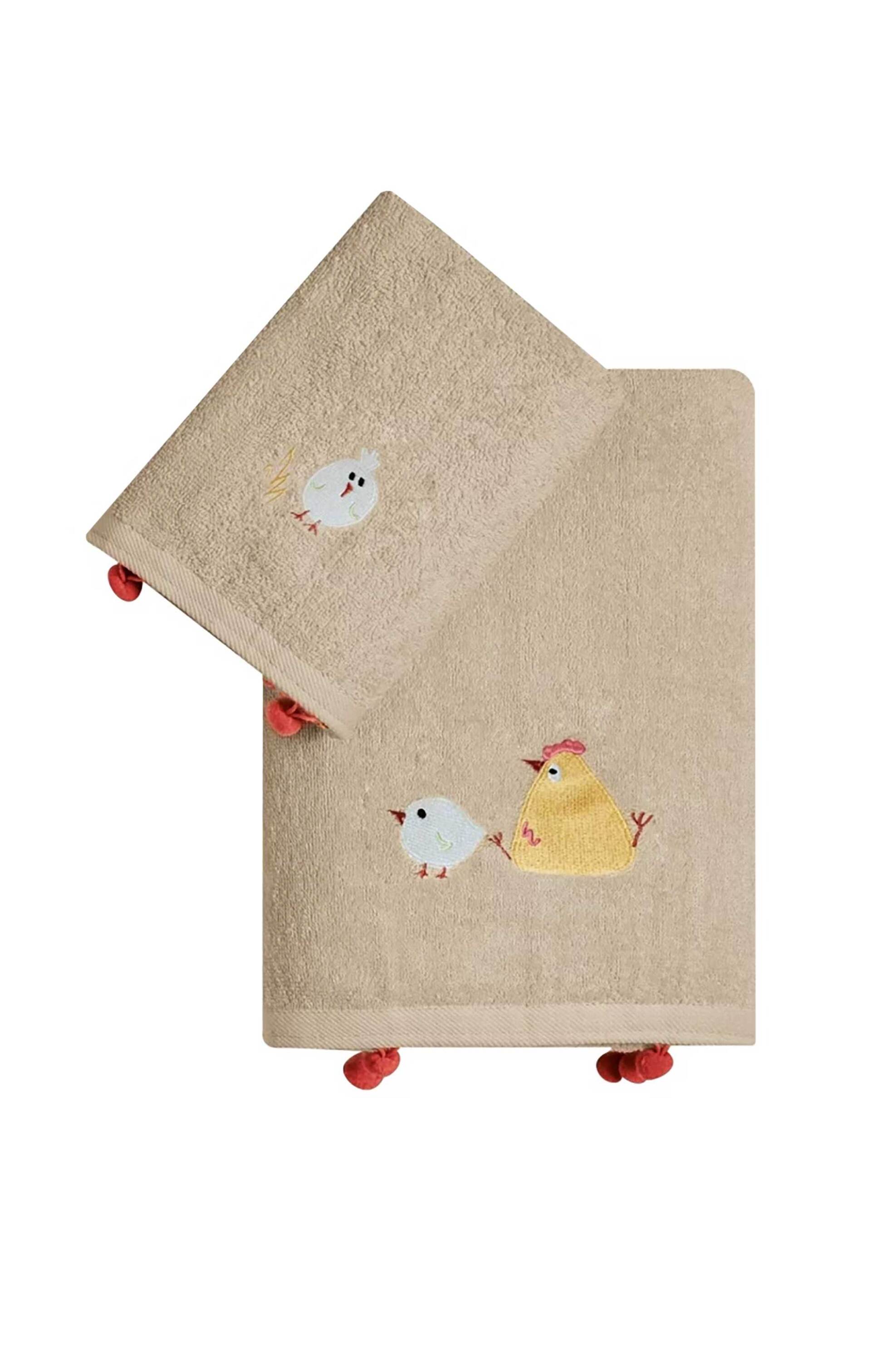 Kentia σετ πετσέτες μπάνιου (2 τεμάχια) - 000077613