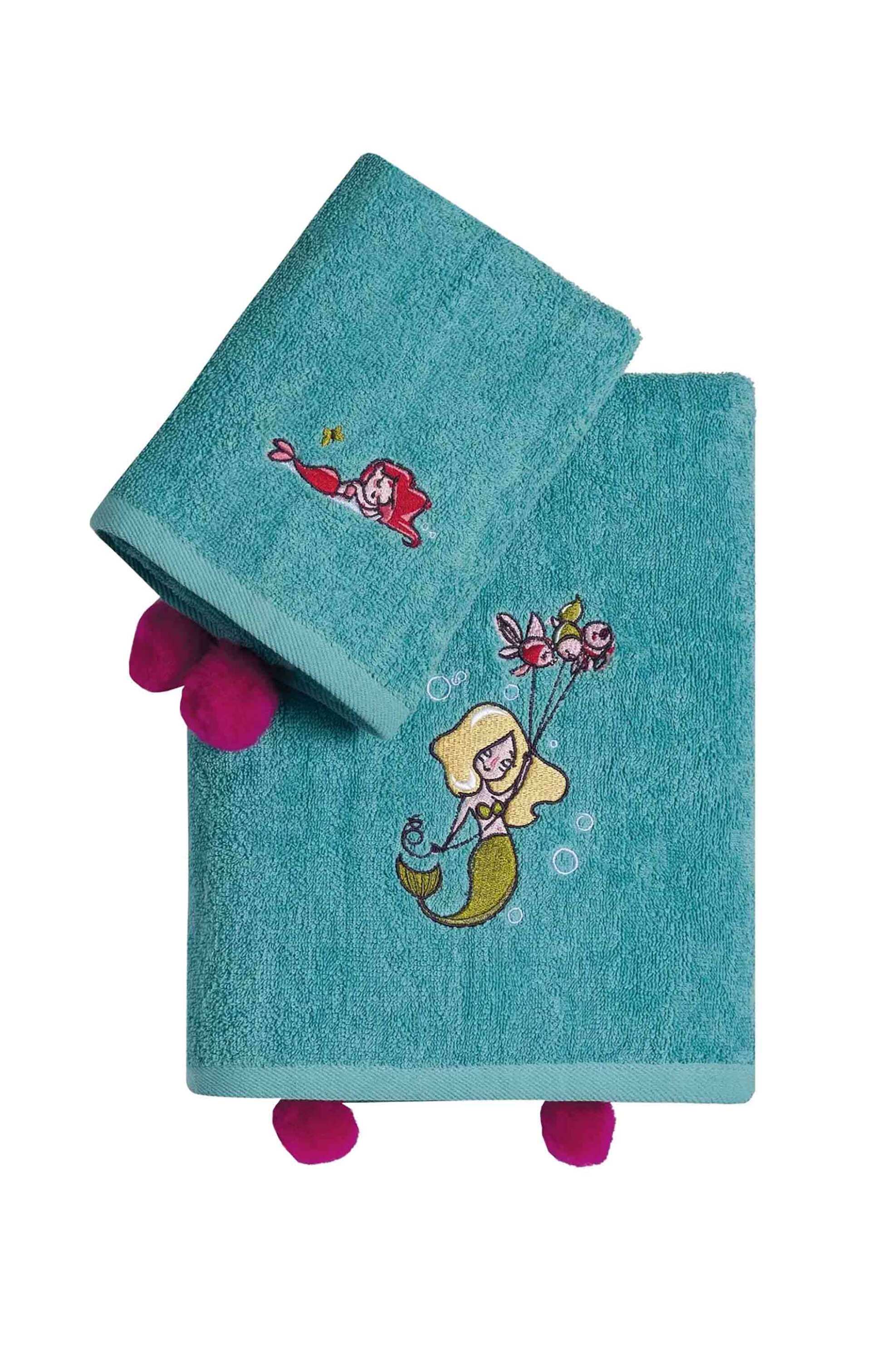 Kentia σετ πετσέτες μπάνιου "Pady" (2 τεμάχια) - 000077617