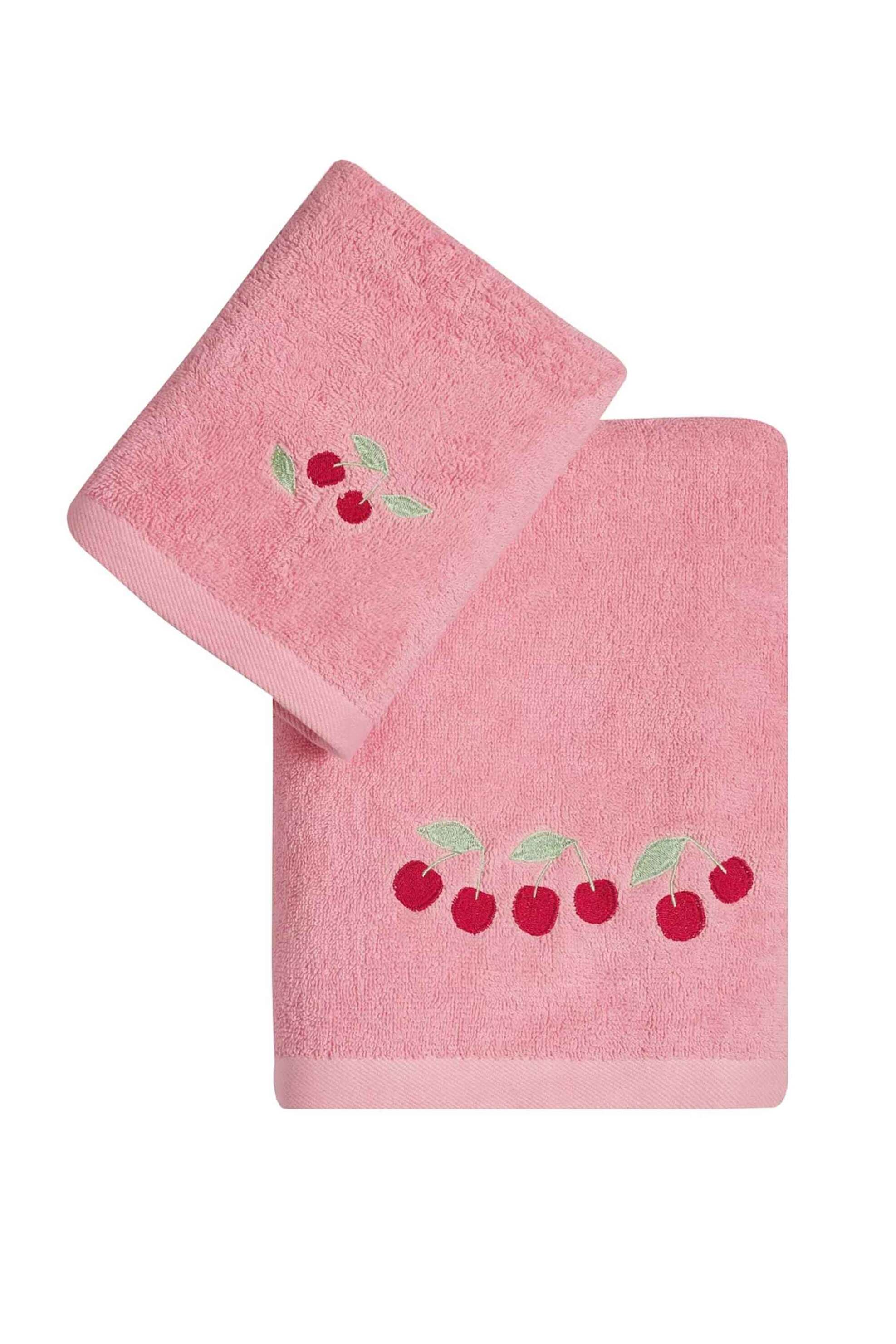 Kentia σετ πετσέτες μπάνιου "Cereza" (2 τεμάχια) - 000077618