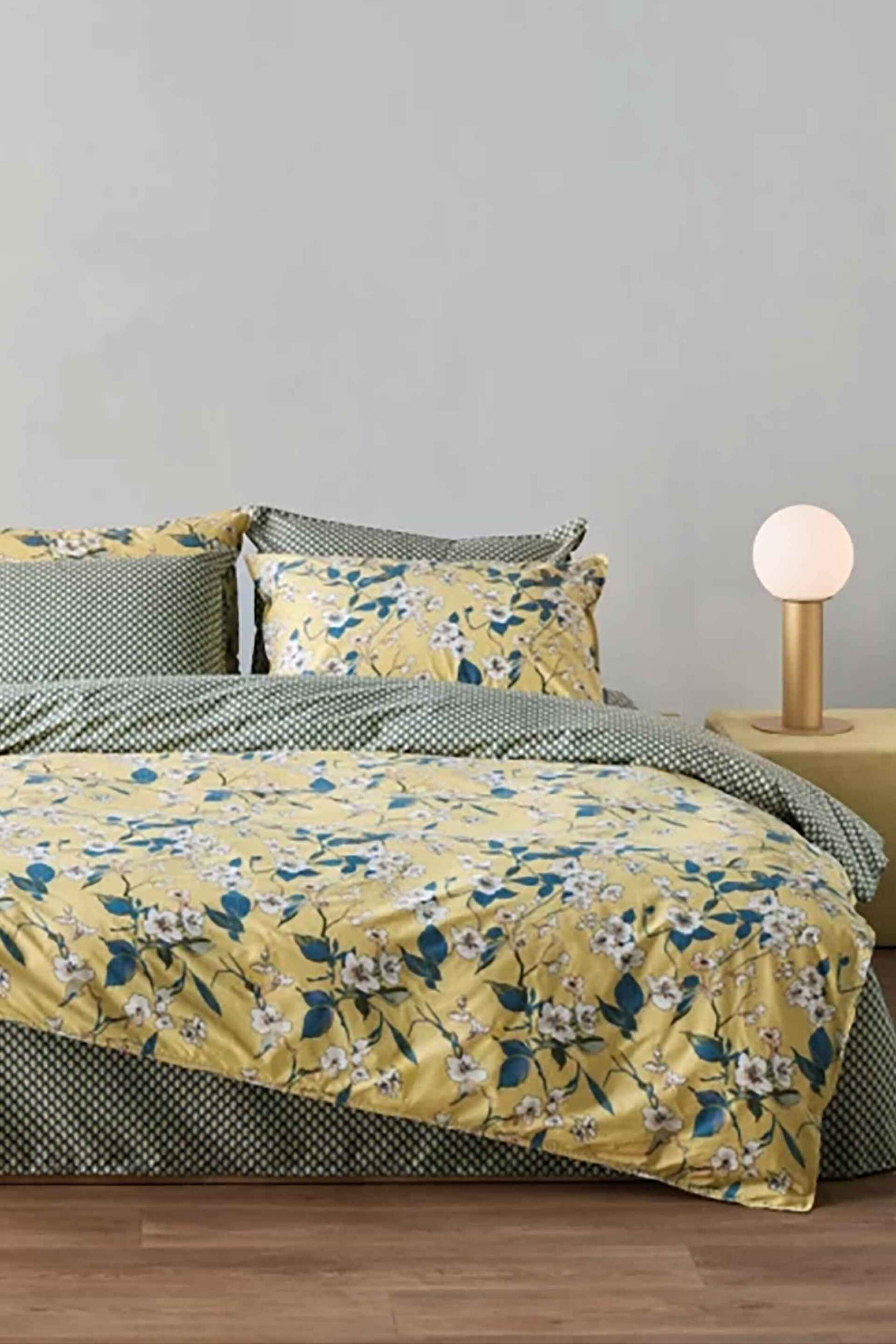 Kentia σετ σεντόνια υπέρδιπλα με μαξιλαροθήκες με floral print "Tesoro 28" (4 τεμάχια) - 000079320