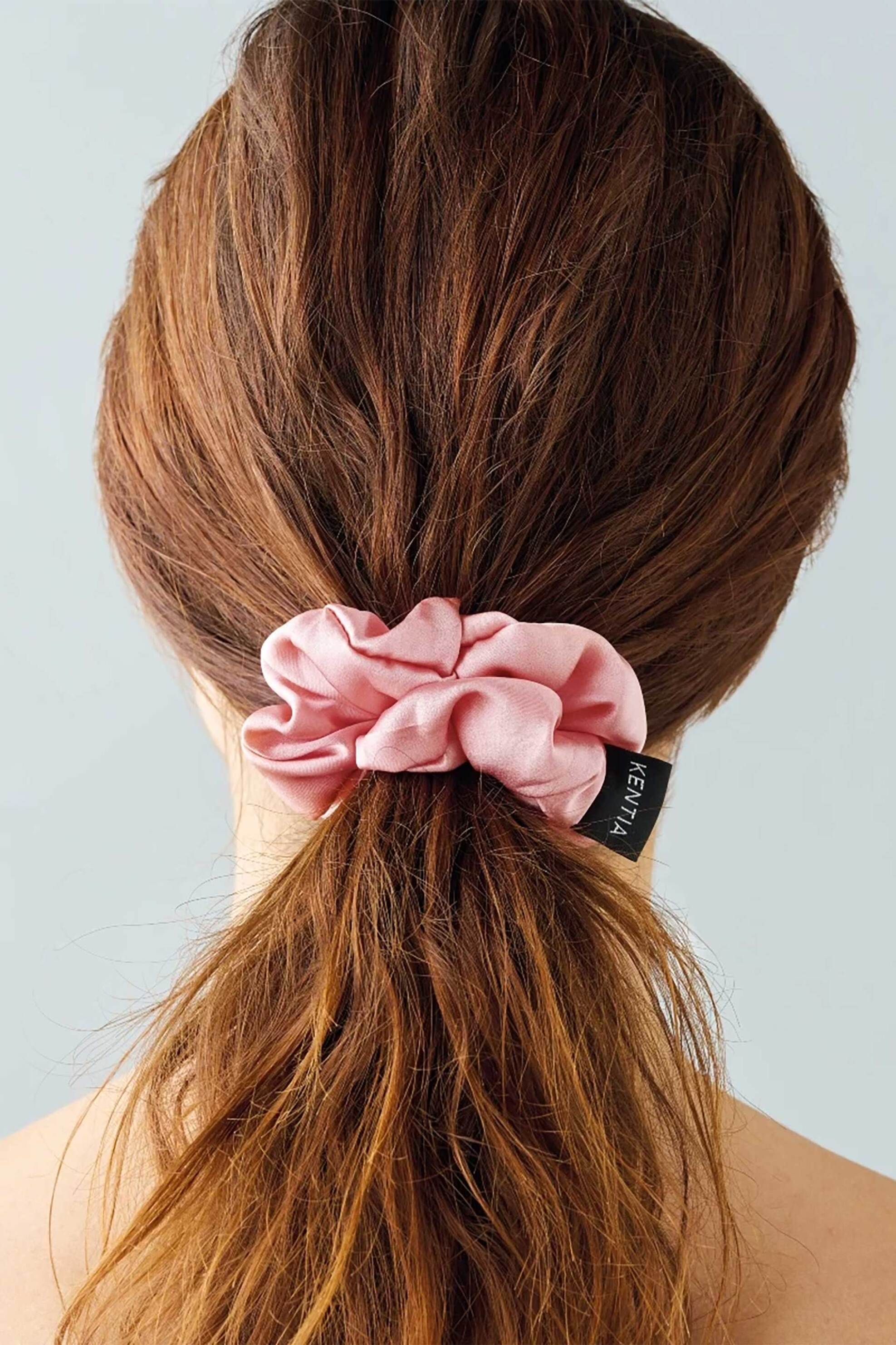 Kentia γυναικείο scrunchie μονόχρωμο 