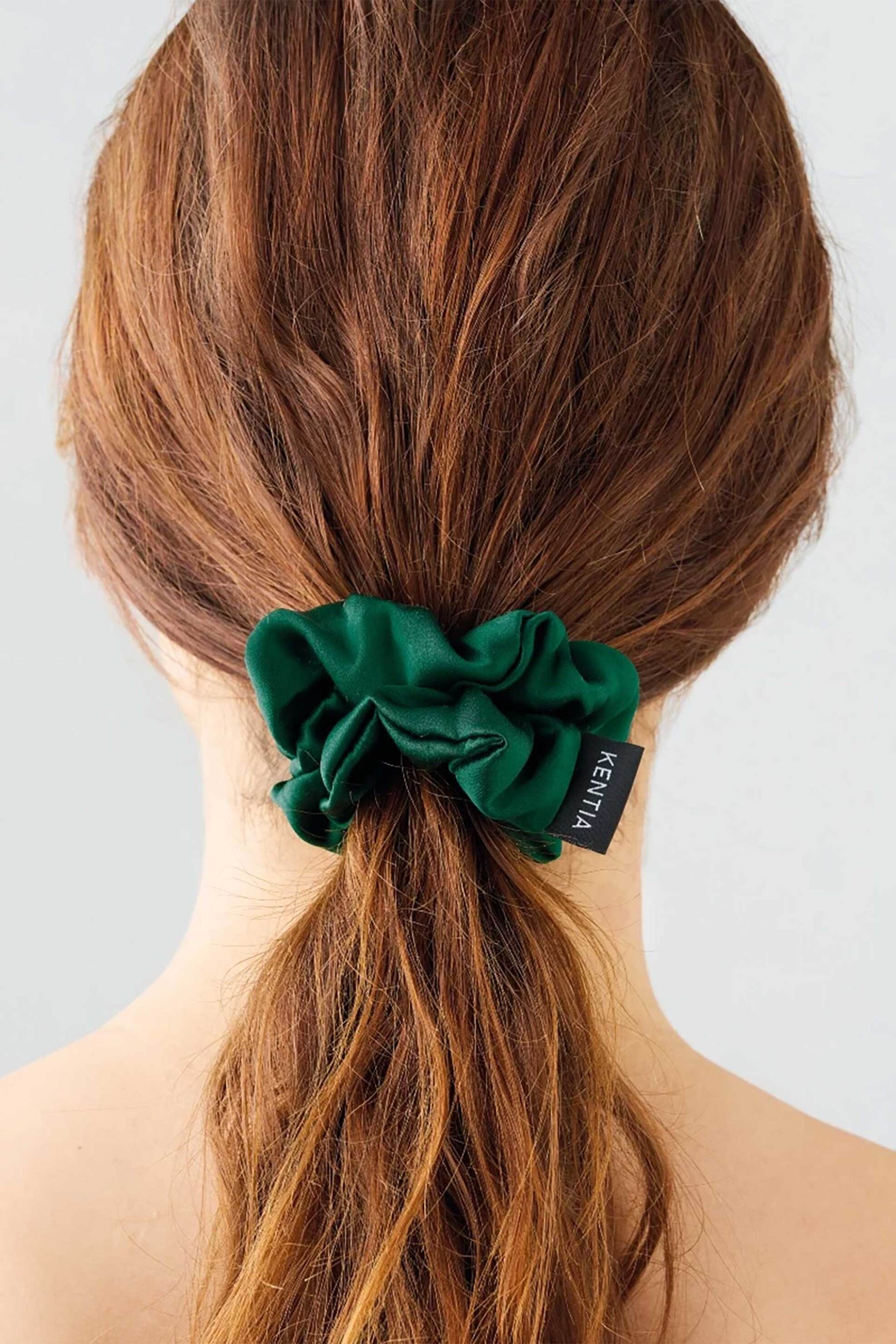 Kentia γυναικείο scrunchie μονόχρωμο 