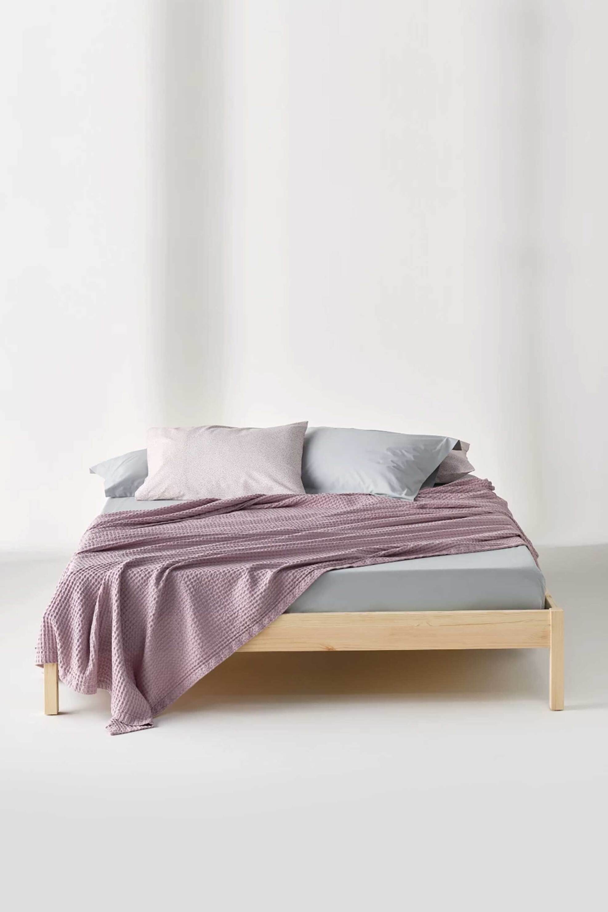 Kentia κουβέρτα υπέρδιπλη waffle 220 x 240 cm "Cecilia 35" - 000080937